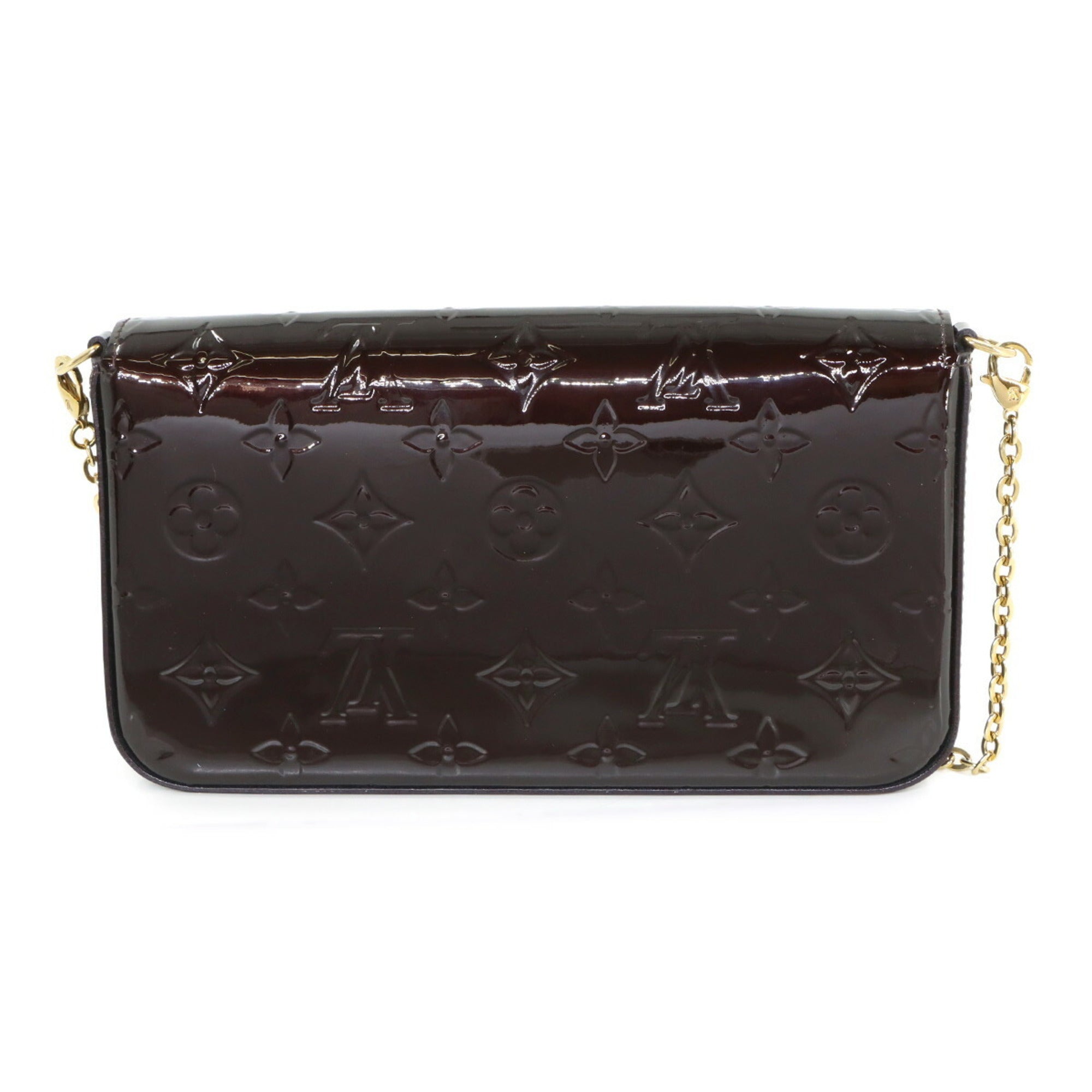 Louis Vuitton Amarante Vernis Pochette (Pre-Owned)