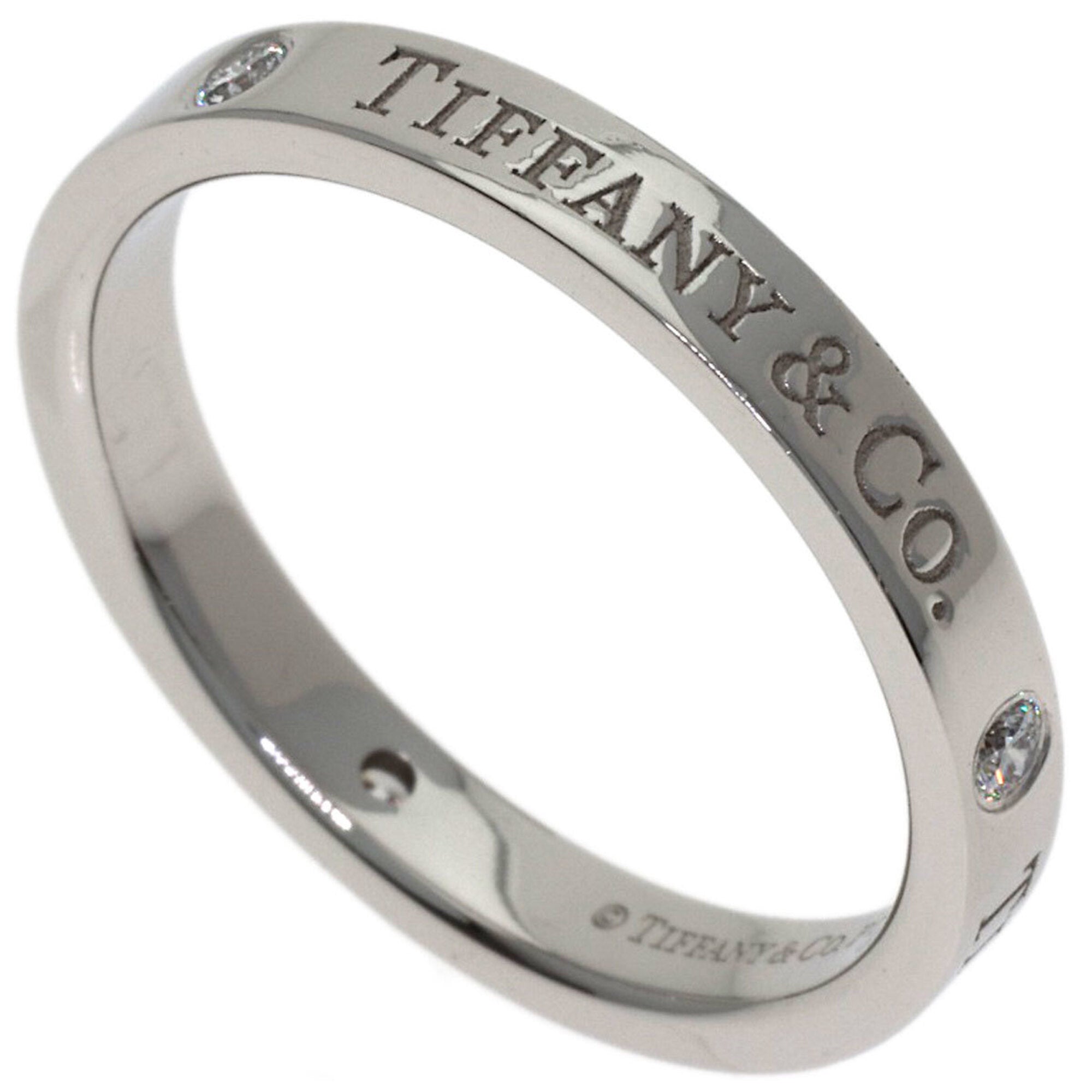 Tiffany Platinum 950 Band Ring (Pre-Owned)