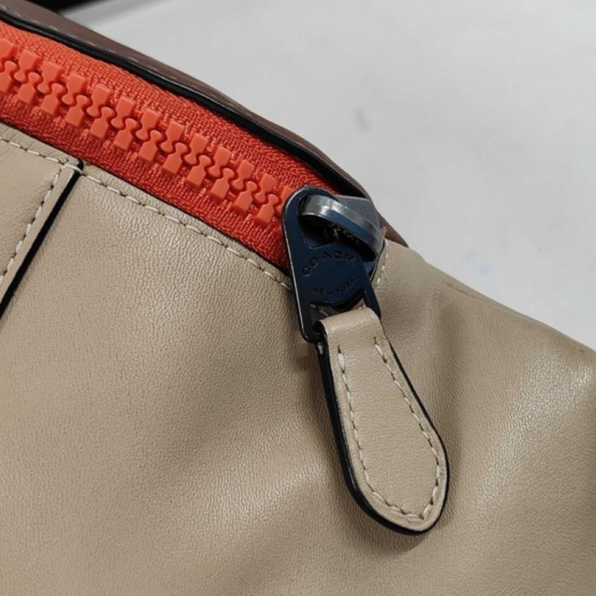Coach Multi-Color Leather Fanny Pack Sling Bag (Pre-Owned)