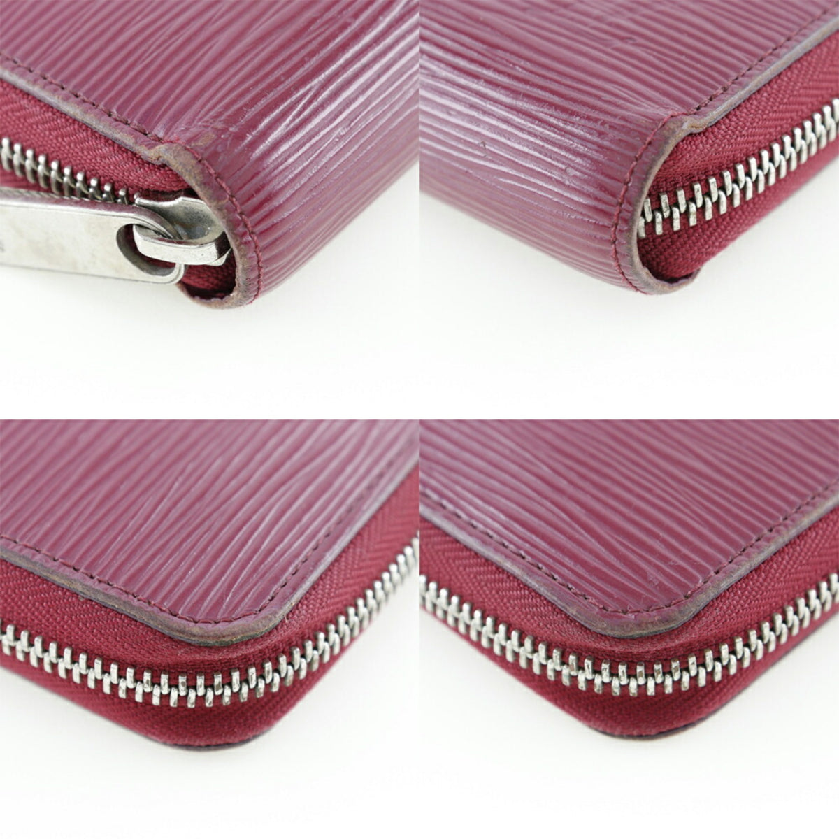 Louis Vuitton Red Color Epi Leather Coin Purse/Coin Case (Pre-Owned)