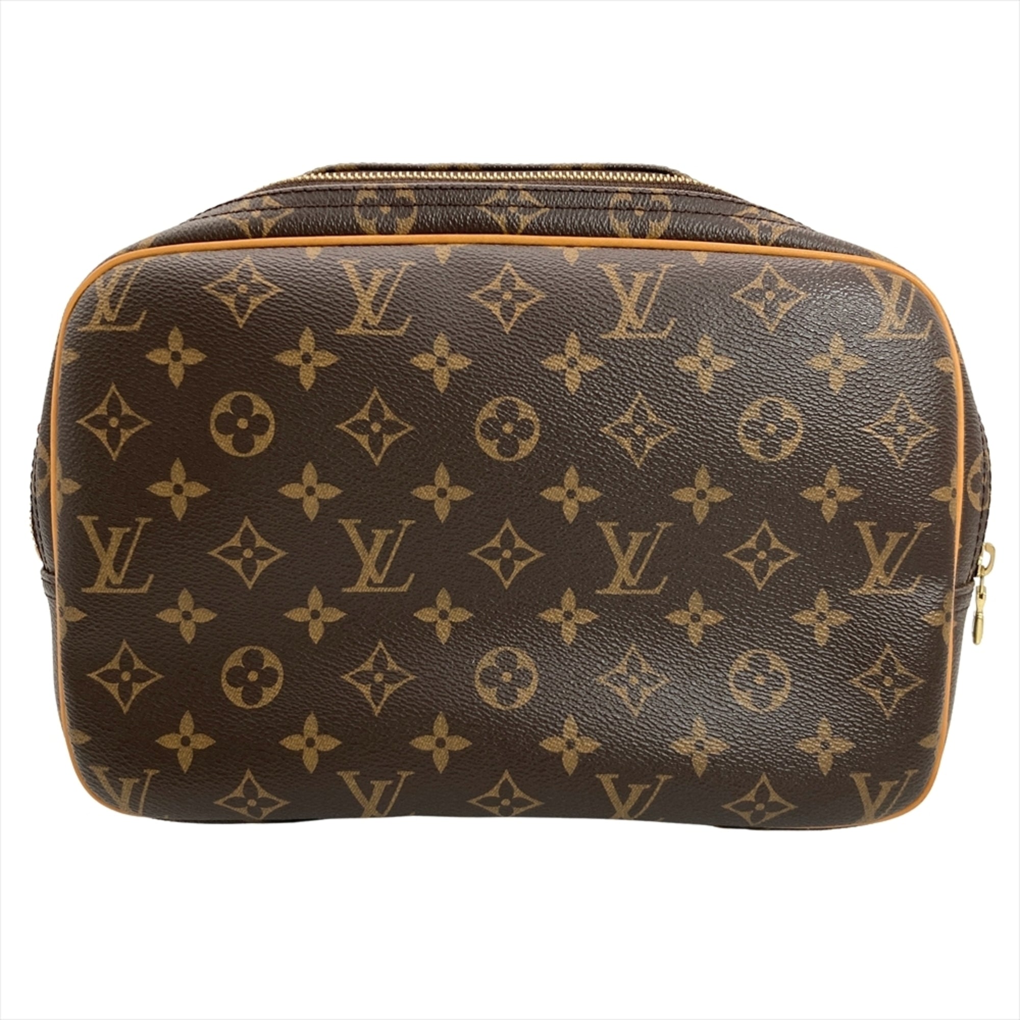 Louis Vuitton Brown Monogram Canvas Shoulder Bag (Pre-Owned)