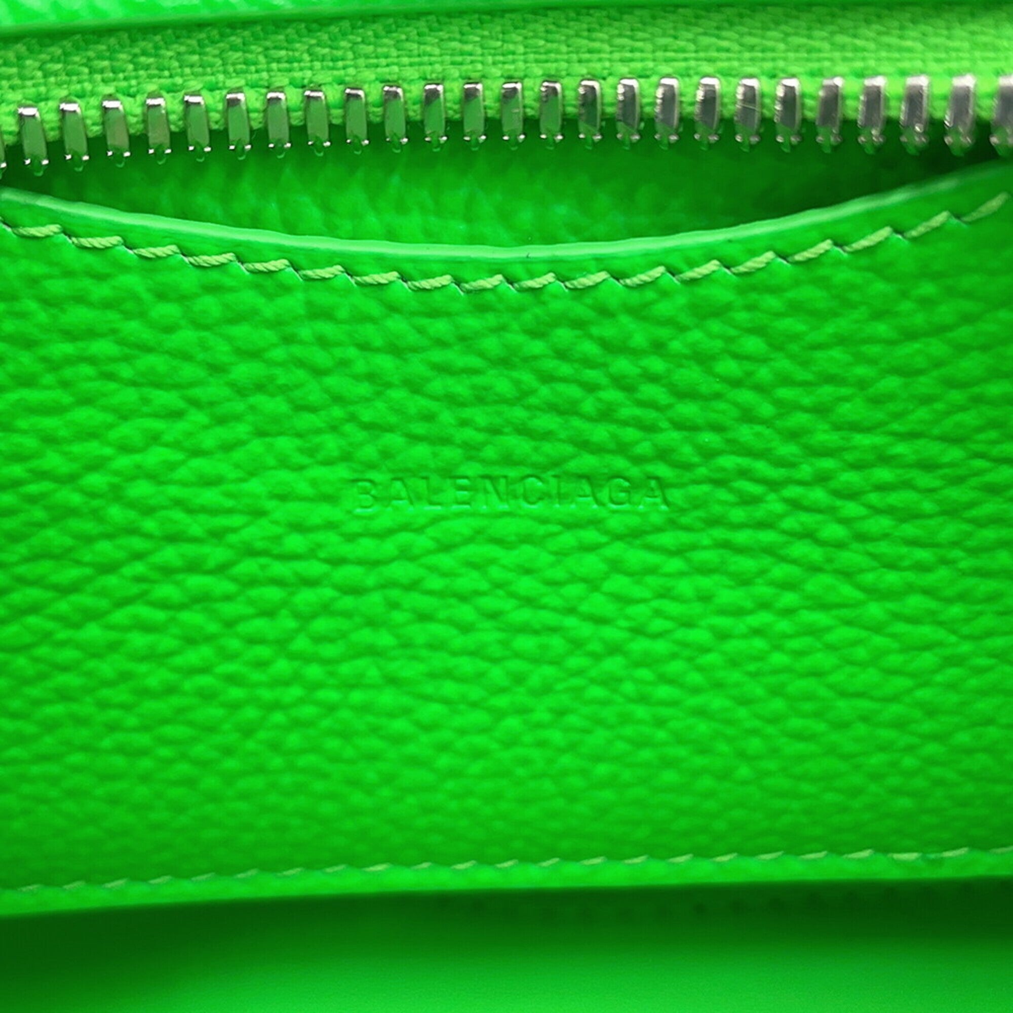 Balenciaga Green Leather Handbag (Pre-Owned)