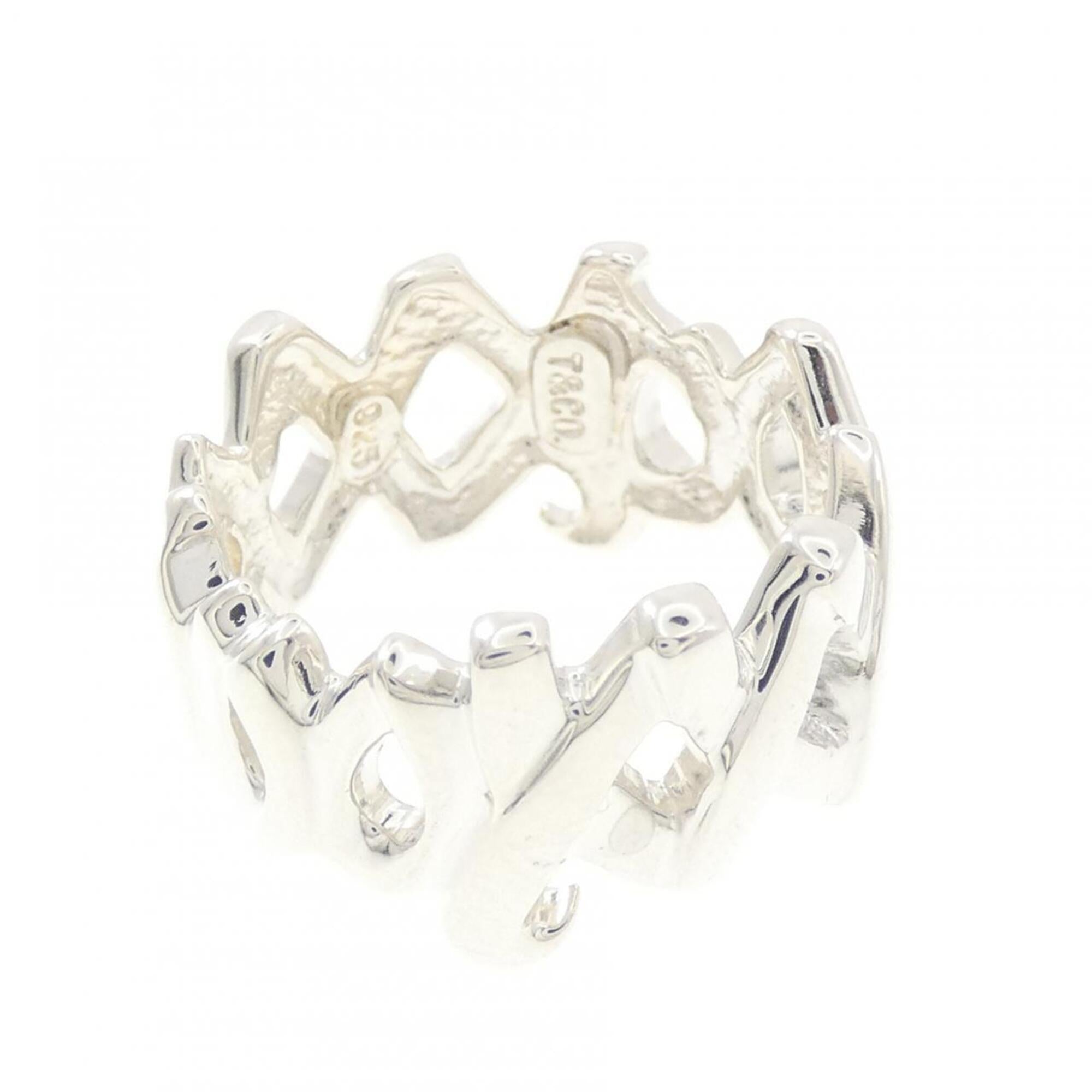 Tiffany Silver 925 Band Ring (Pre-Owned)