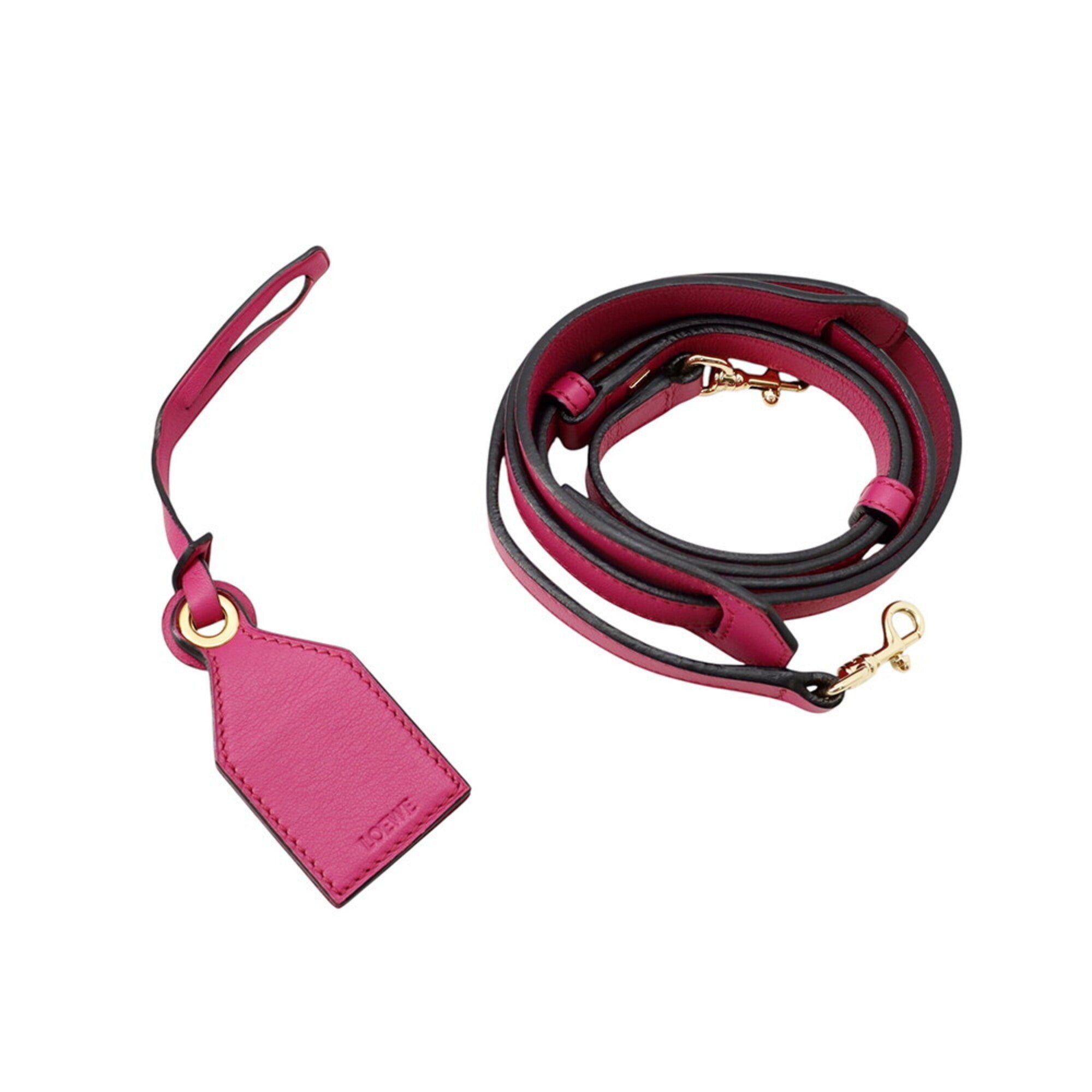Loewe Pink Leather Handbag (Pre-Owned)