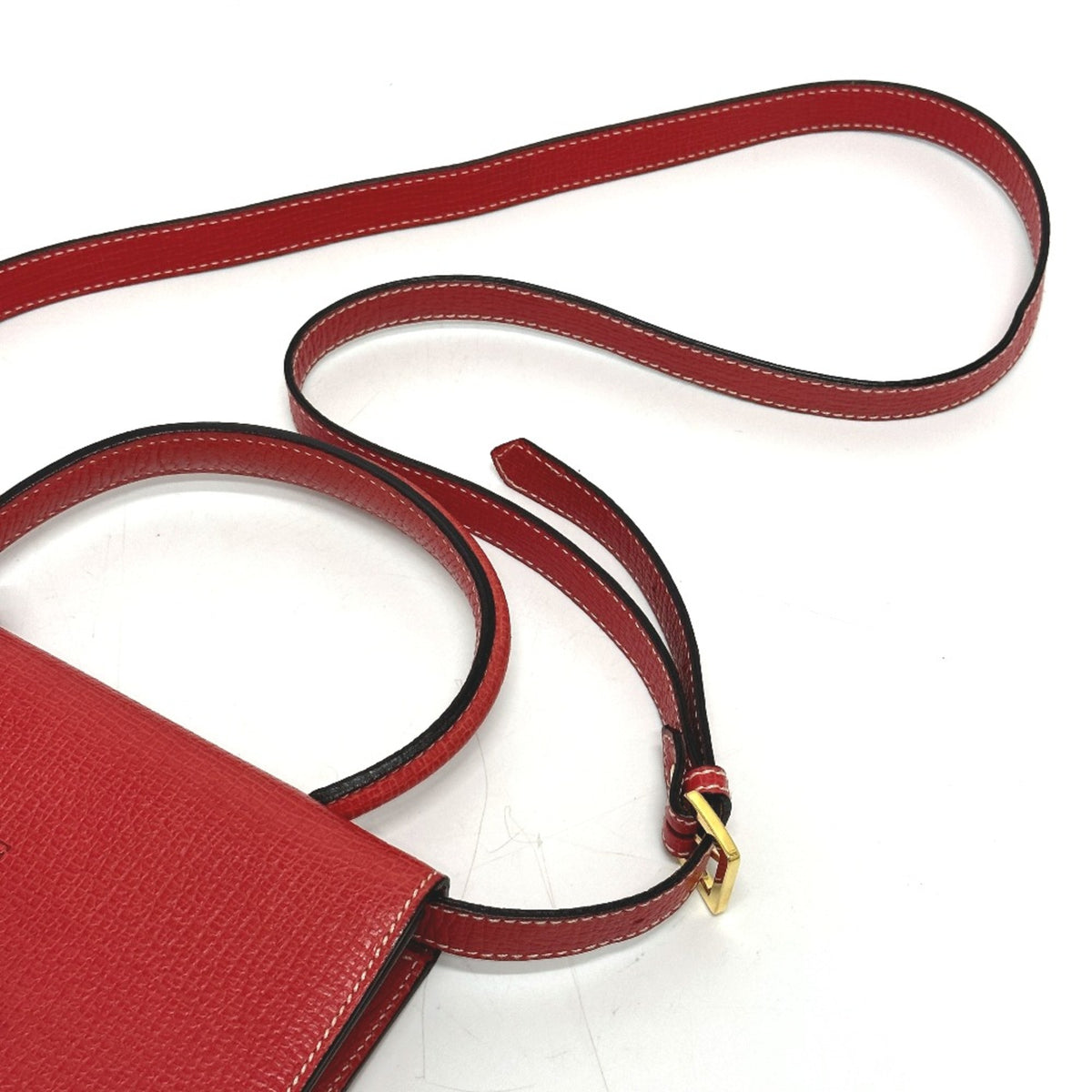 Loewe Red Leather Handbag (Pre-Owned)