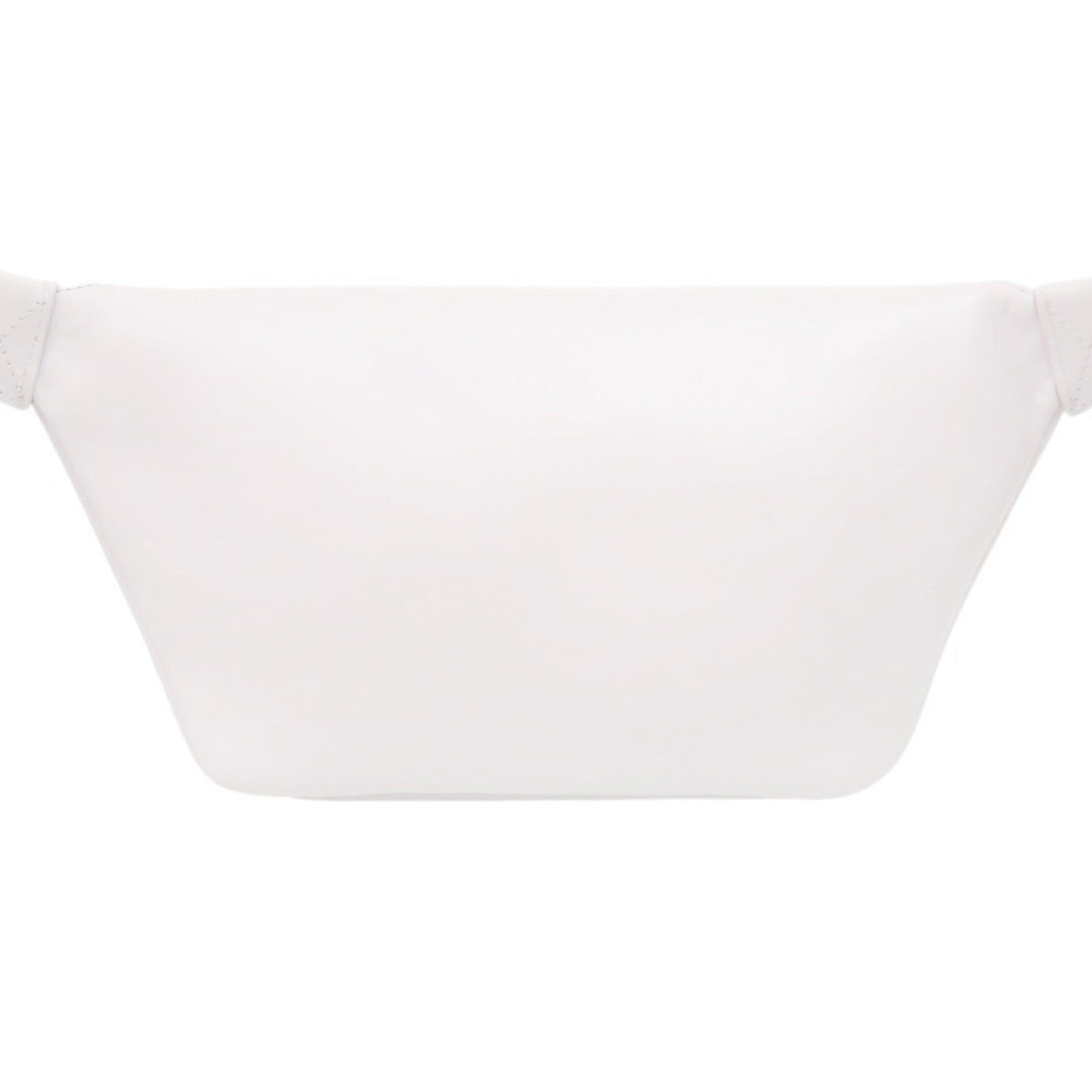 Balenciaga White Leather Fanny Pack Sling Bag (Pre-Owned)