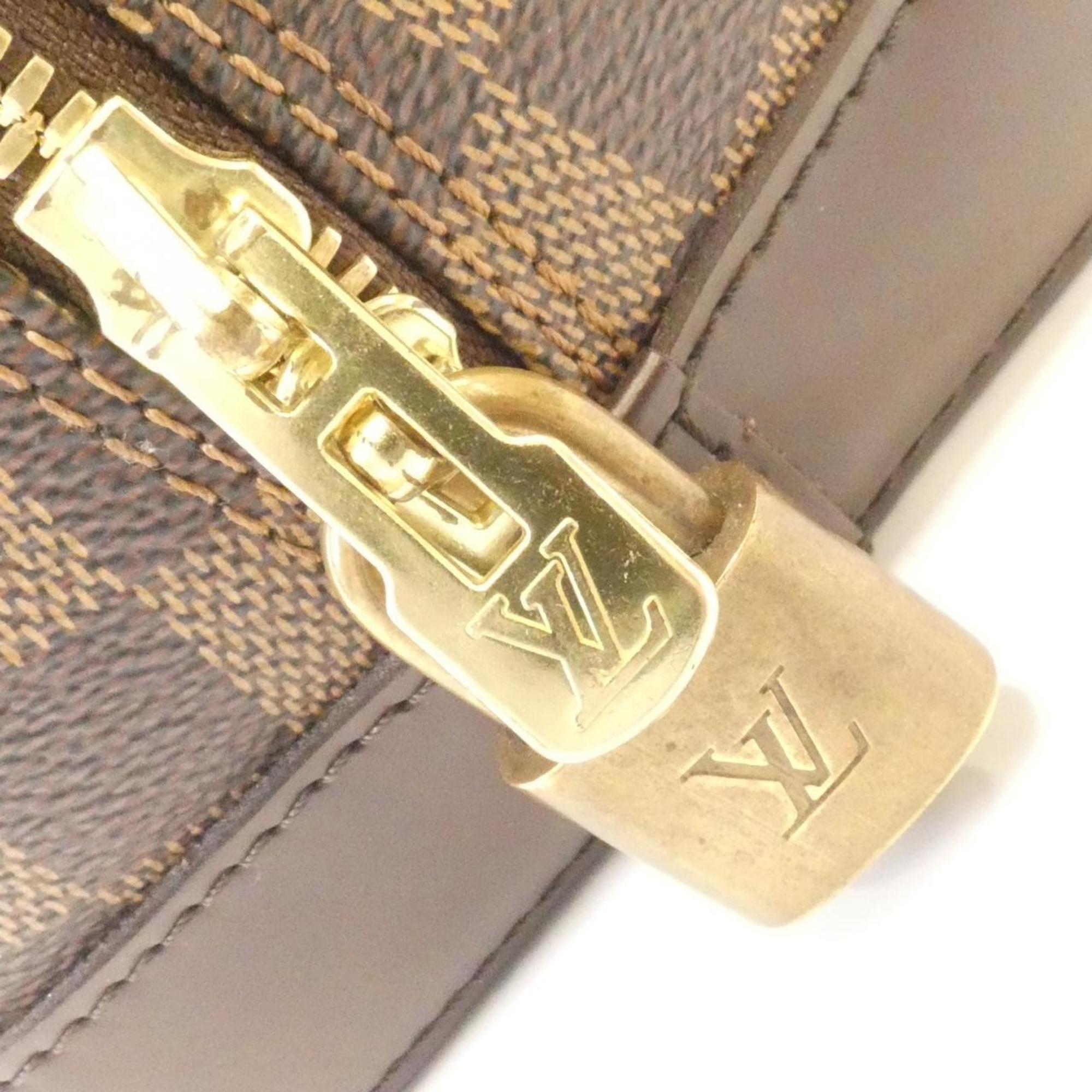 Louis Vuitton Brown Coated Canvas Handbag (Pre-Owned)