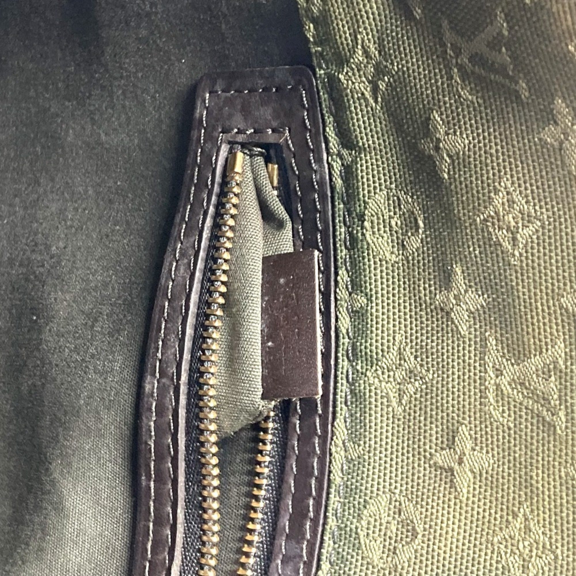 Louis Vuitton Khaki Monogram Mini Shoulder Bag (Pre-Owned)