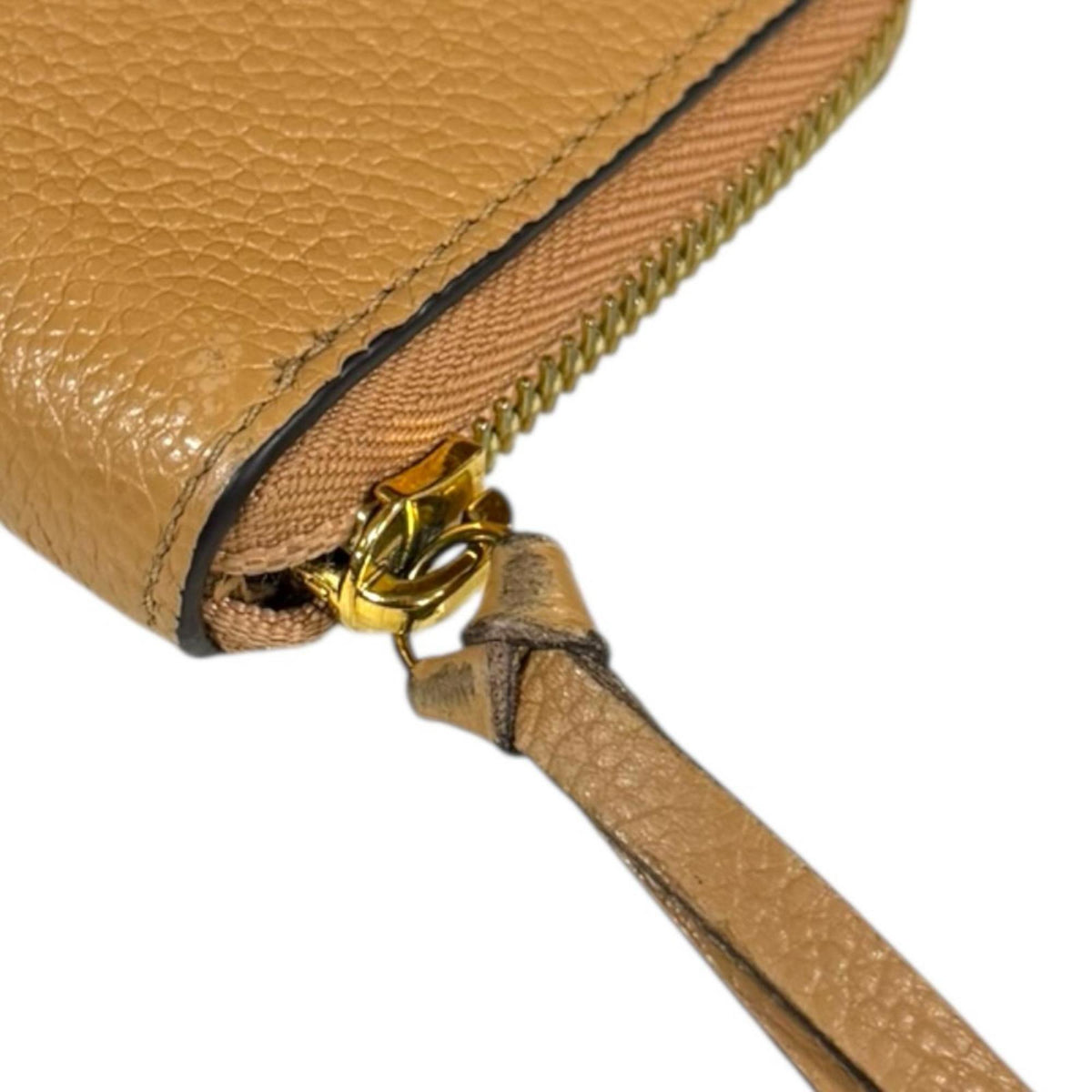 Louis Vuitton Monogram Empreinte Beige Galle Or Monogram Empreinte Coin Purse/Coin Case (Pre-Owned)