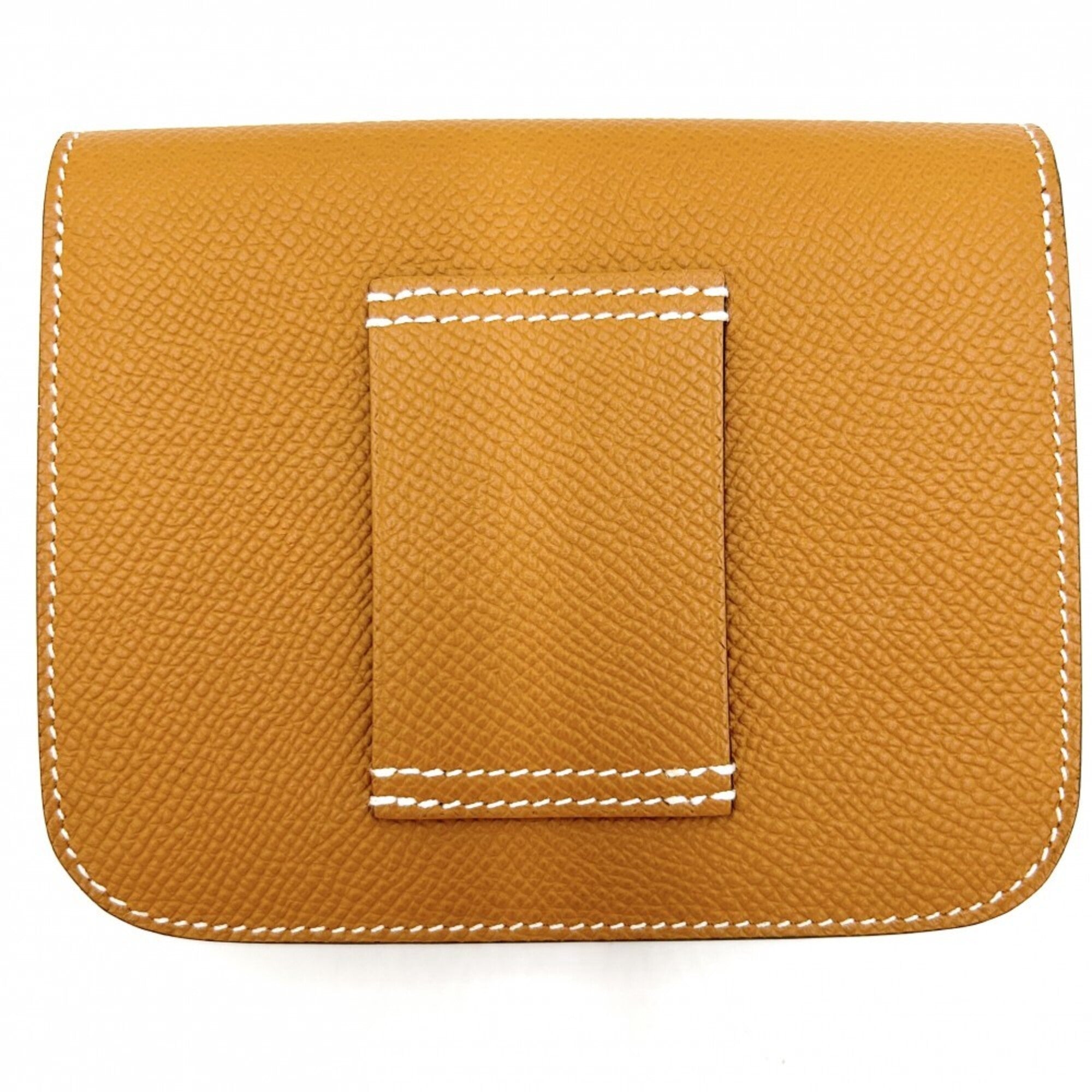 Hermes Brown Epsom Leather Wallet (Bi-Fold) (Pre-Owned)