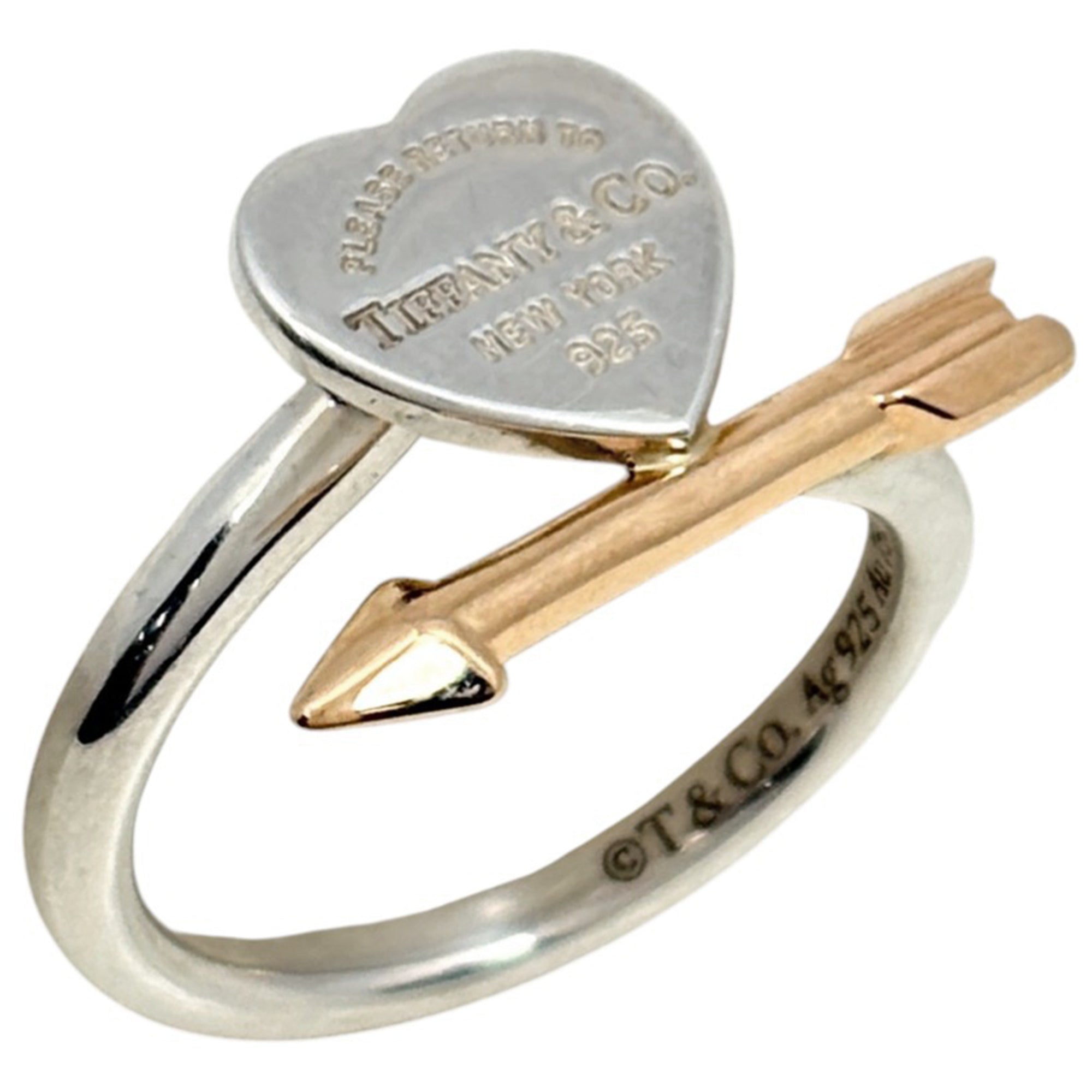 Tiffany Gold Silver Silver 925 (Pre-Owned)