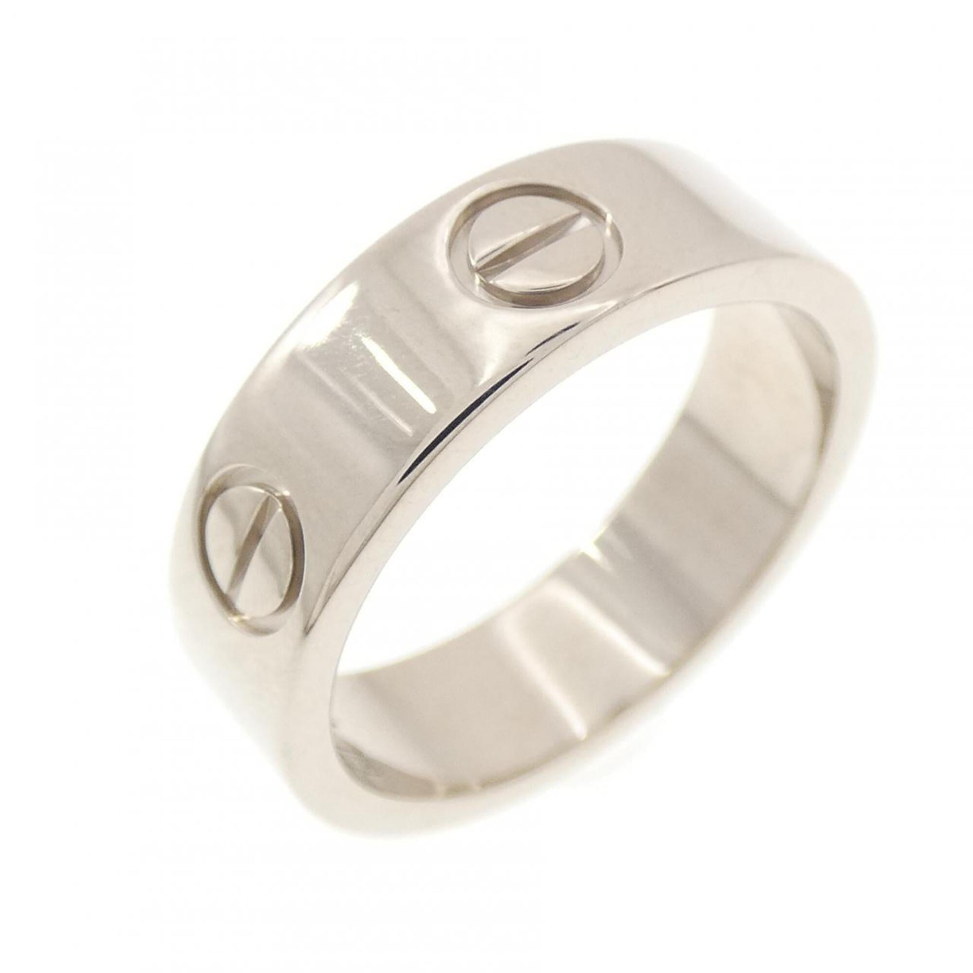 Cartier Love White Gold (18K) Band Ring (Pre-Owned)
