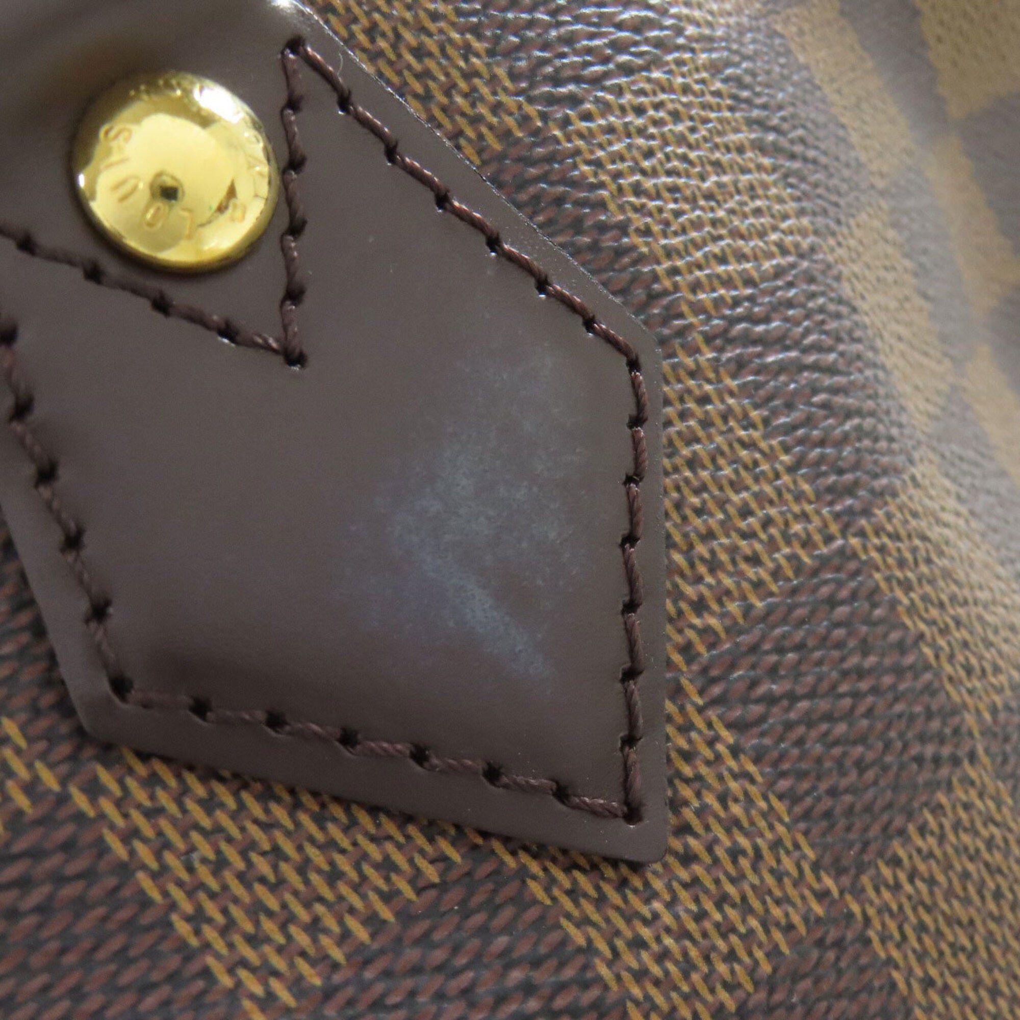 Louis Vuitton Brown Damier Canvas Ebene Damier Canvas Tote Bag (Pre-Owned)