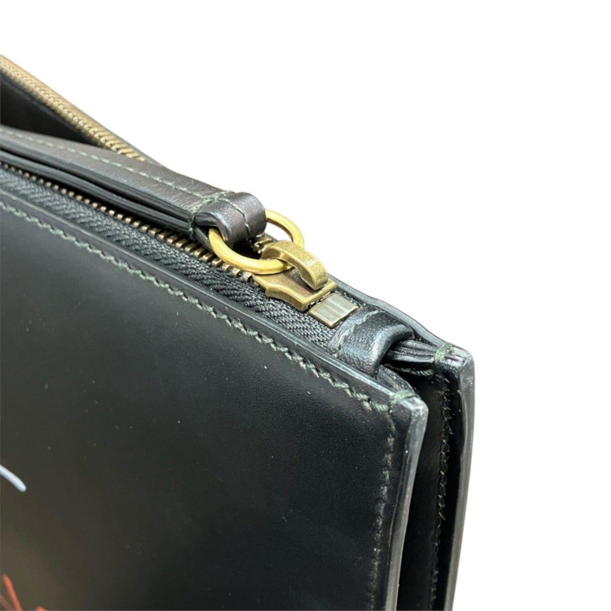 Gucci Black Leather Clutch Bag (Pre-Owned)