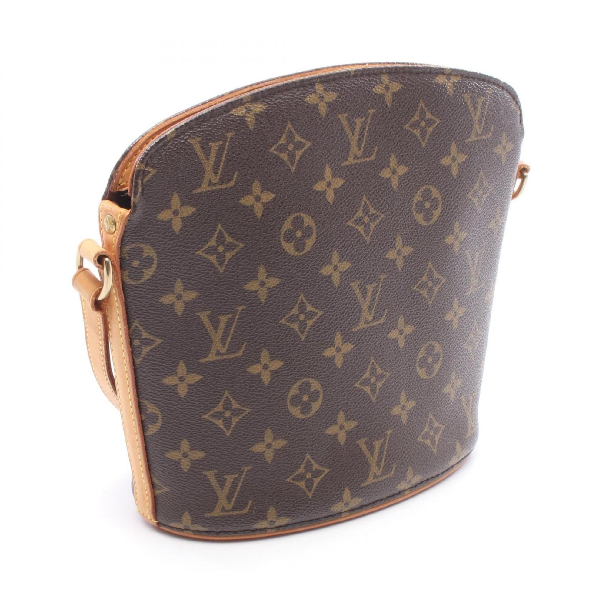 Louis Vuitton Brown Monogram Monogram Leather Handbag Shoulder Bag (Pre-Owned)