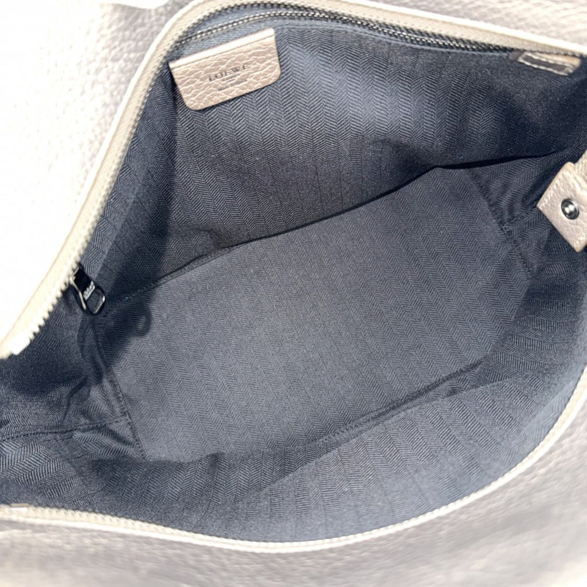 Loewe Gold Leather Handbag Tote Bag (Pre-Owned)