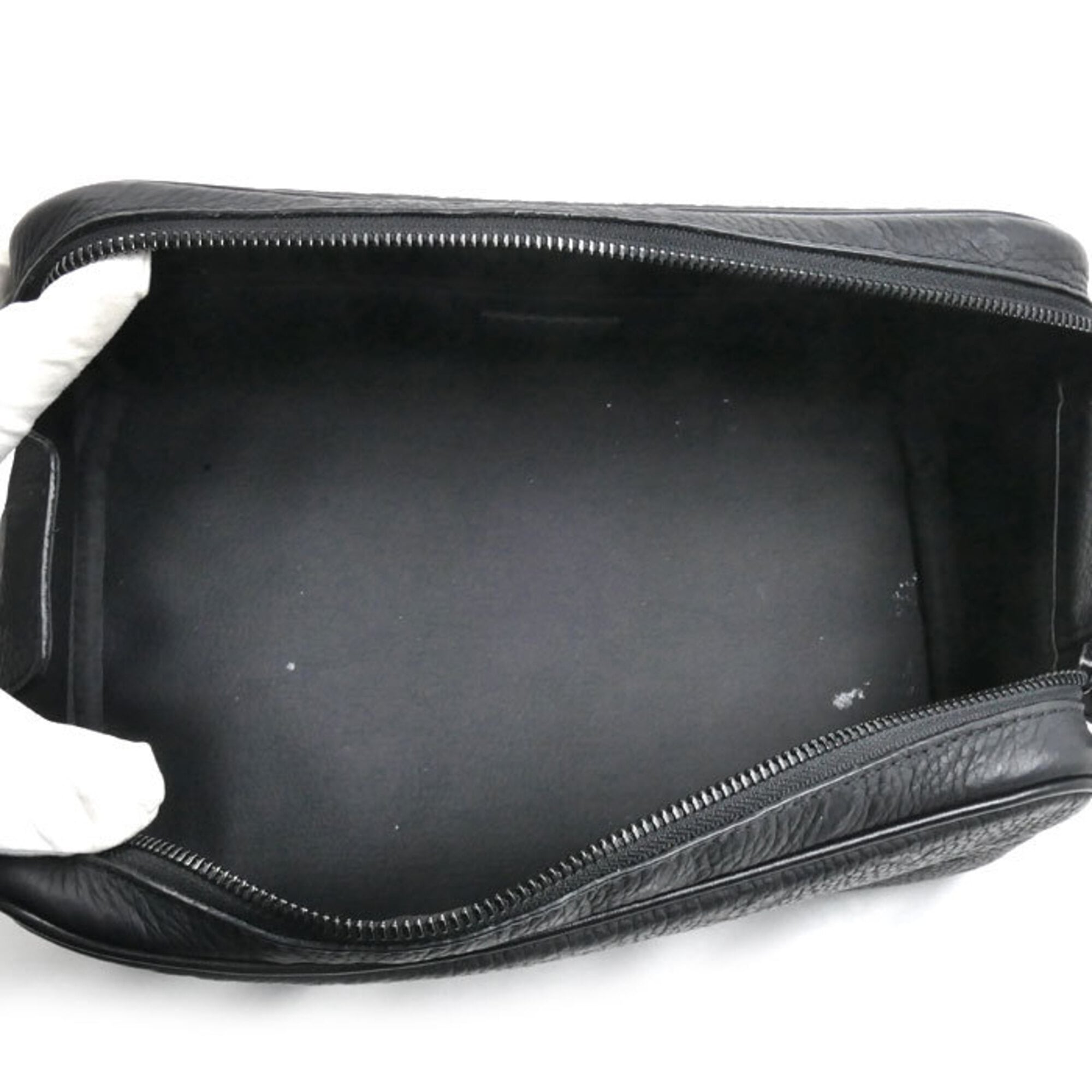 Louis Vuitton Noir Monogram Clutch Bag (Pre-Owned)