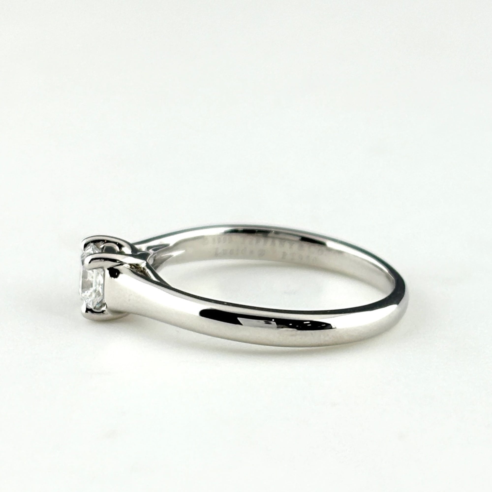 Tiffany Platinum 950 Band Ring (Pre-Owned)