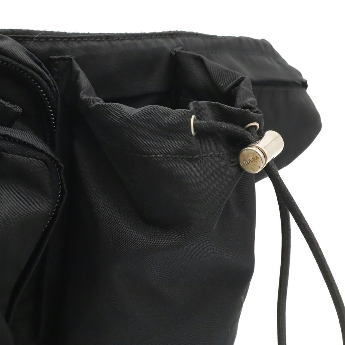 Prada Black Nero Nylon Fanny Pack Sling Bag (Pre-Owned)