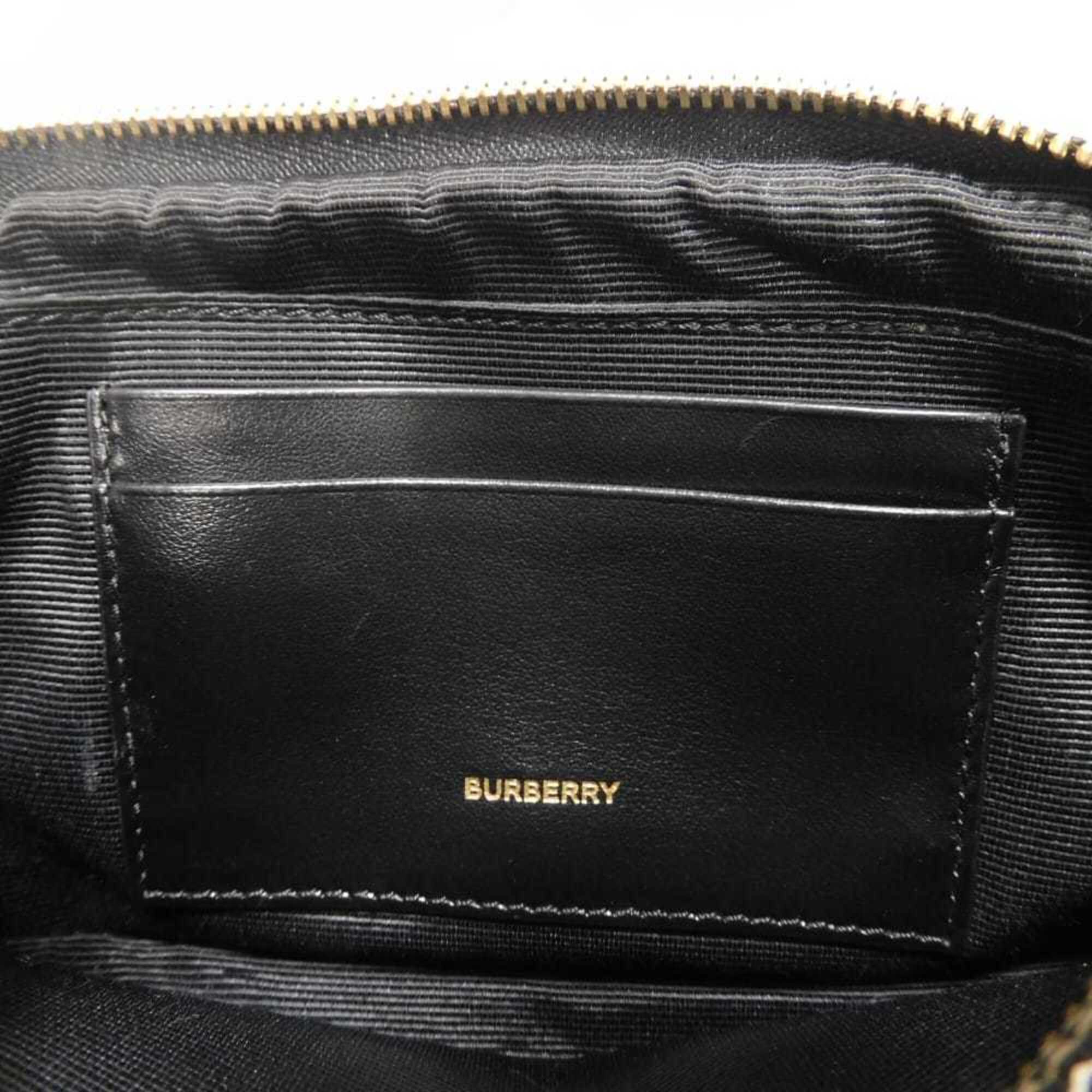 Burberry Brown Canvas Shoulder Bag (Pre-Owned)