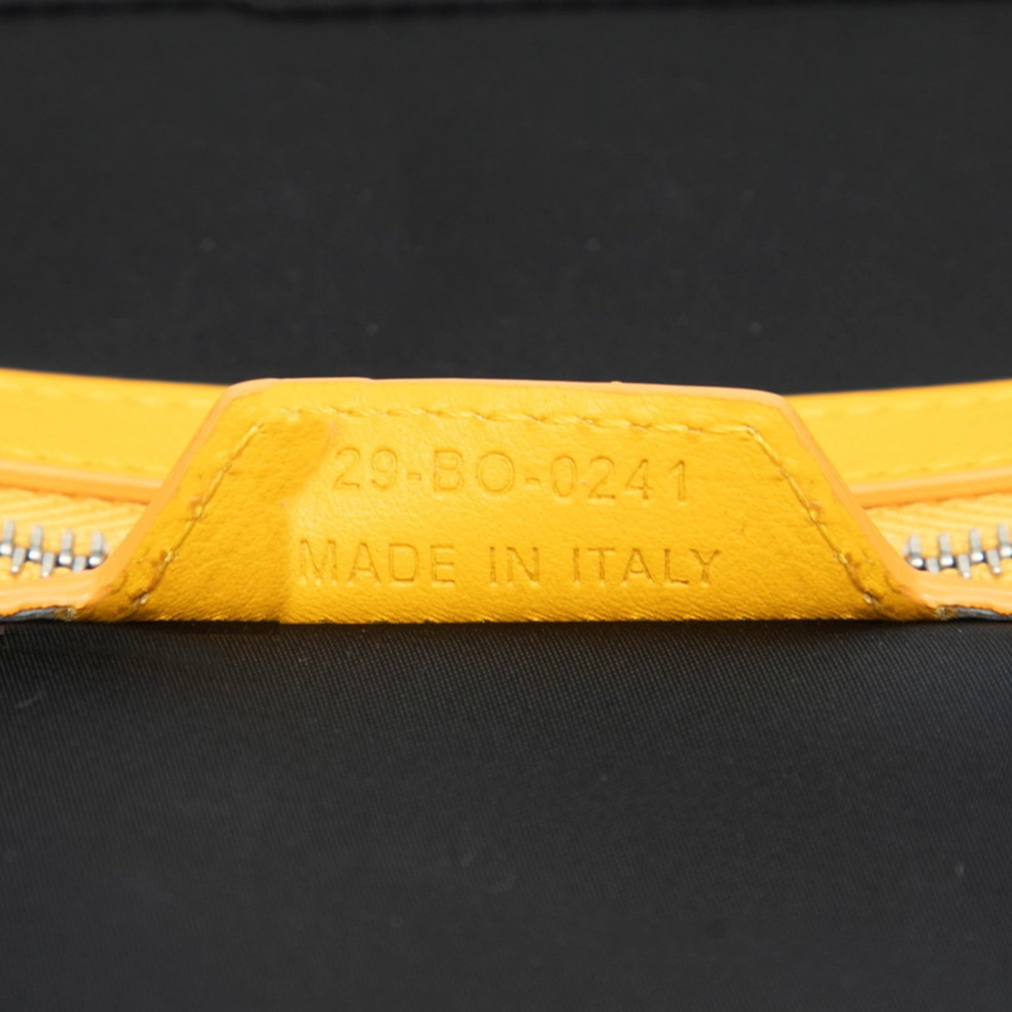Christian Dior Yellow Leather Sling Bag (Pre-Owned)