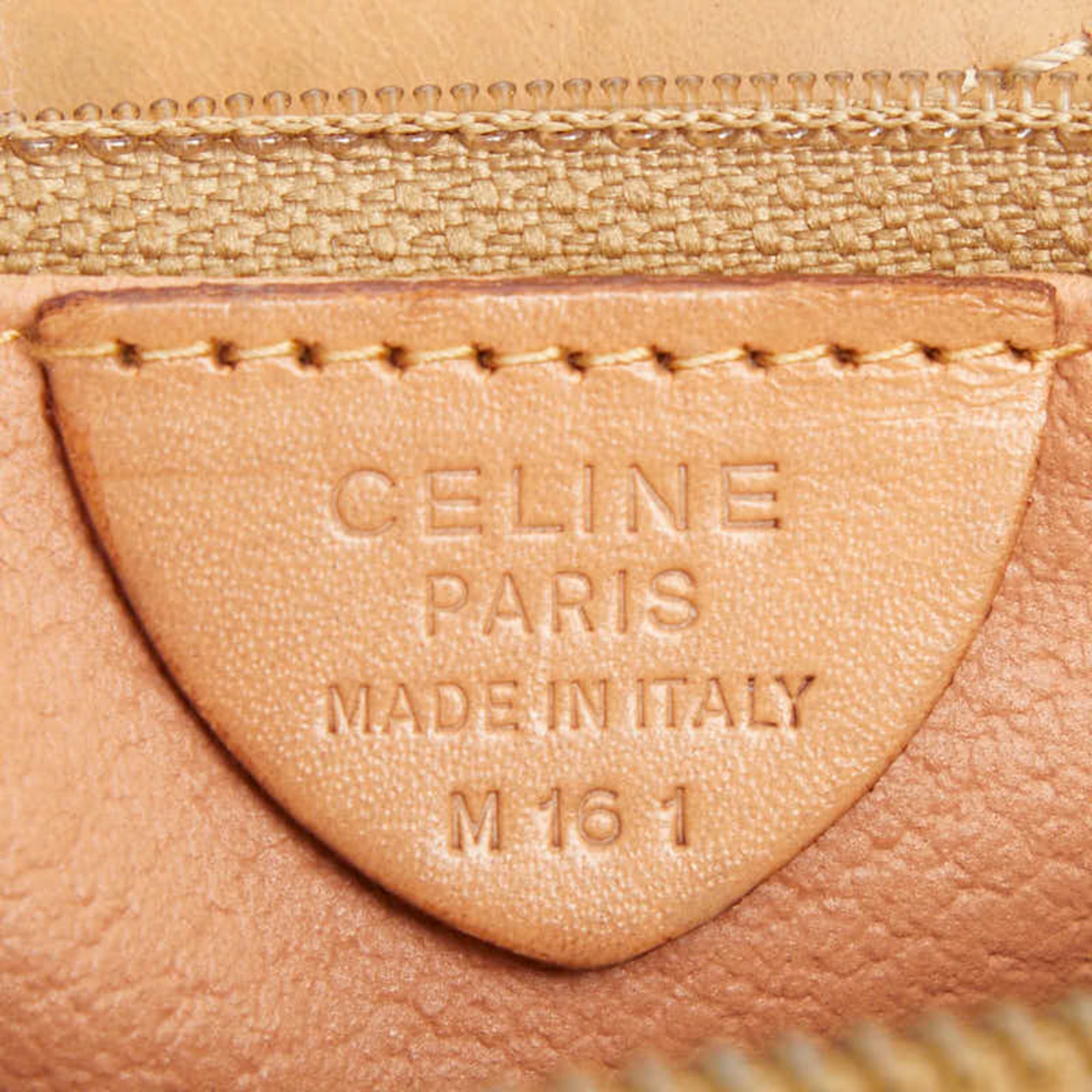 Celine Brown Pvc Leather Handbag (Pre-Owned)