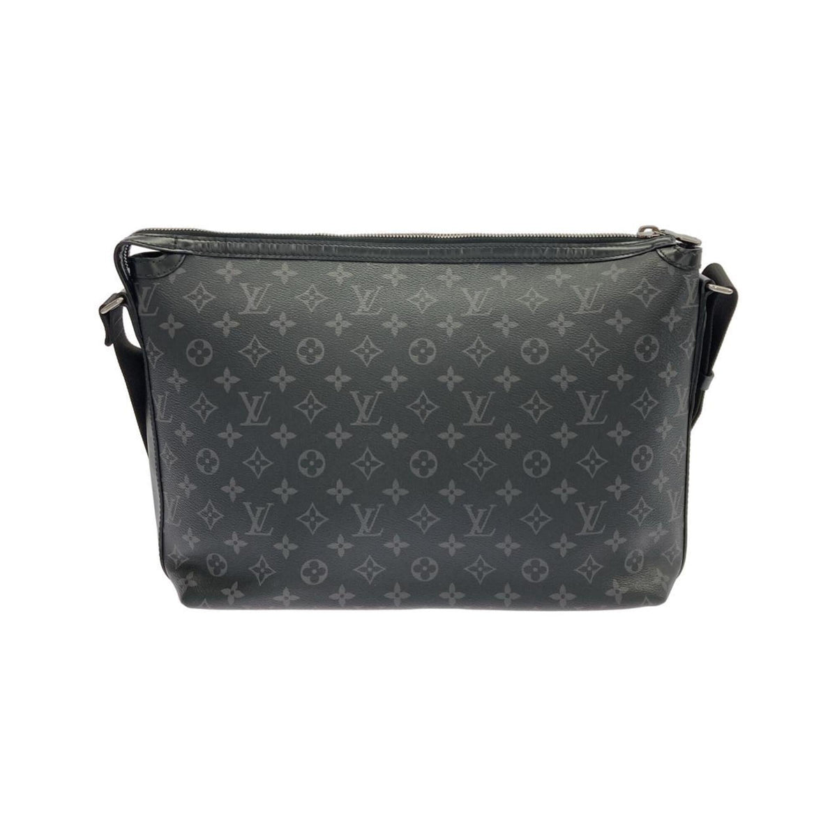 Louis Vuitton Black Coated Canvas Shoulder Bag (Pre-Owned)