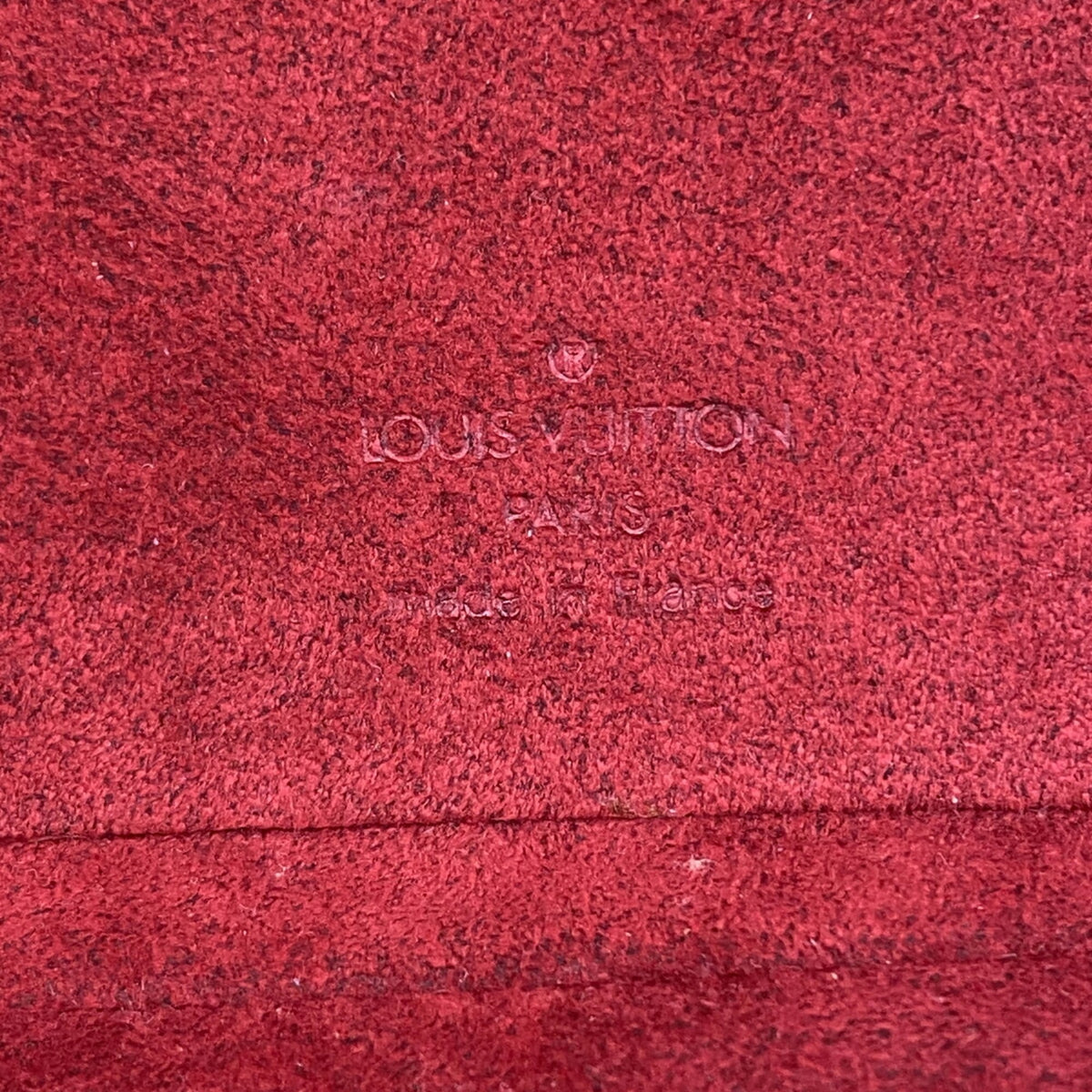 Louis Vuitton Castilian Red Handbag (Pre-Owned)