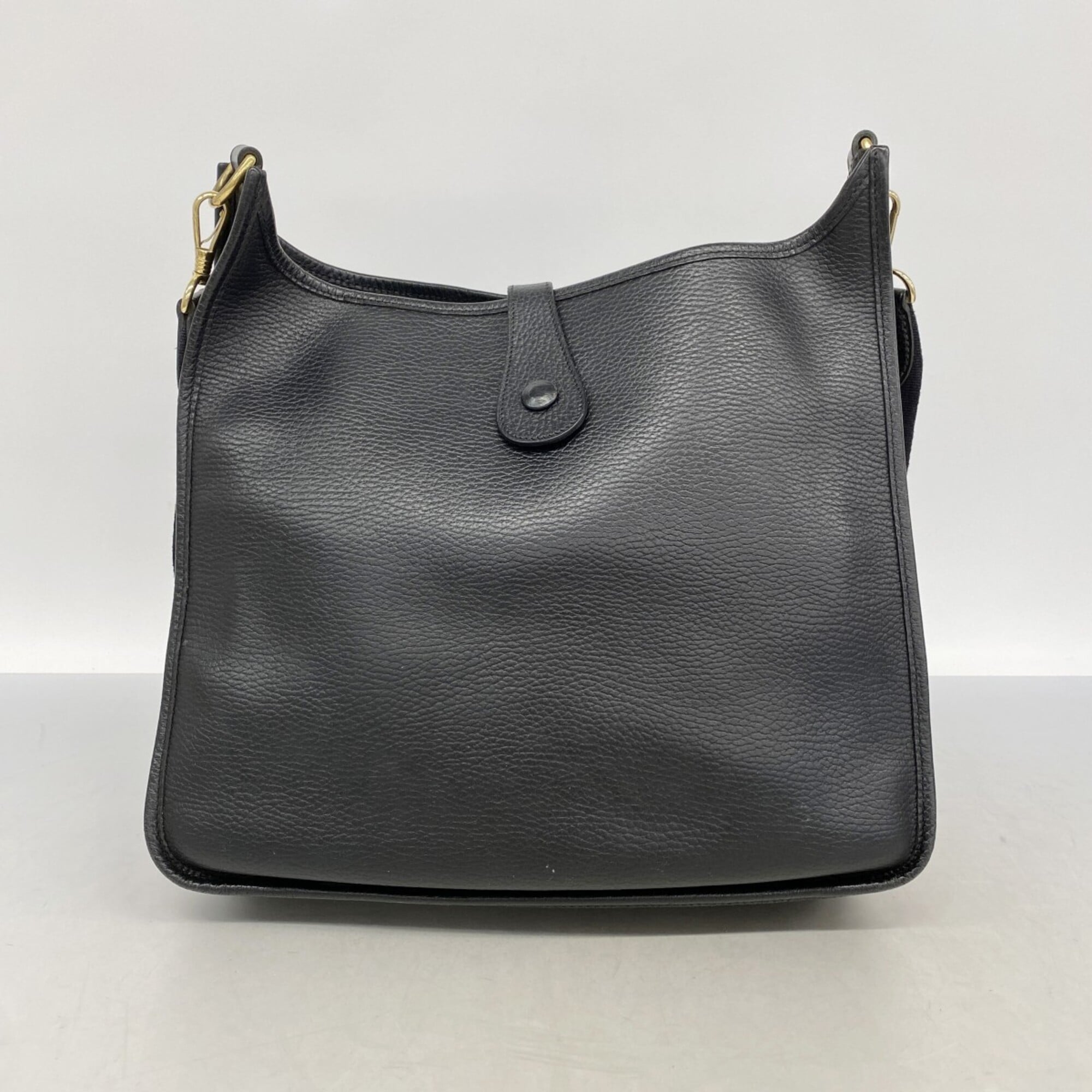 Hermes Black Ardennes Leather Shoulder Bag (Pre-Owned)