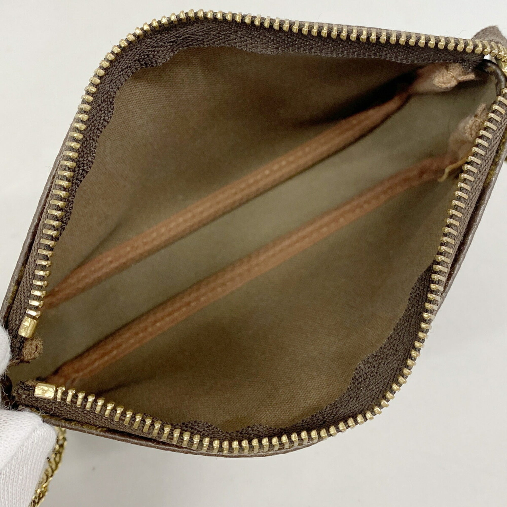 Louis Vuitton Brown Pouch (Pre-Owned)