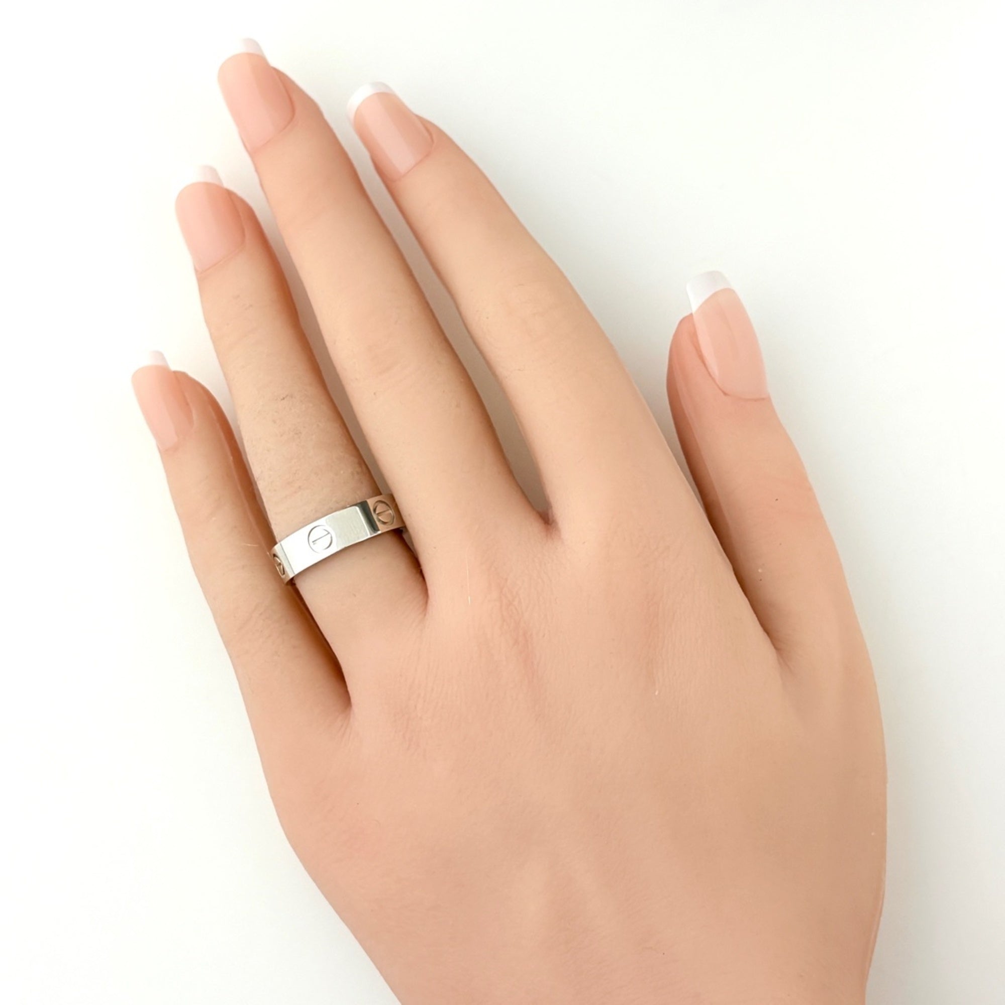 Cartier Platinum 950 Band Ring (Pre-Owned)