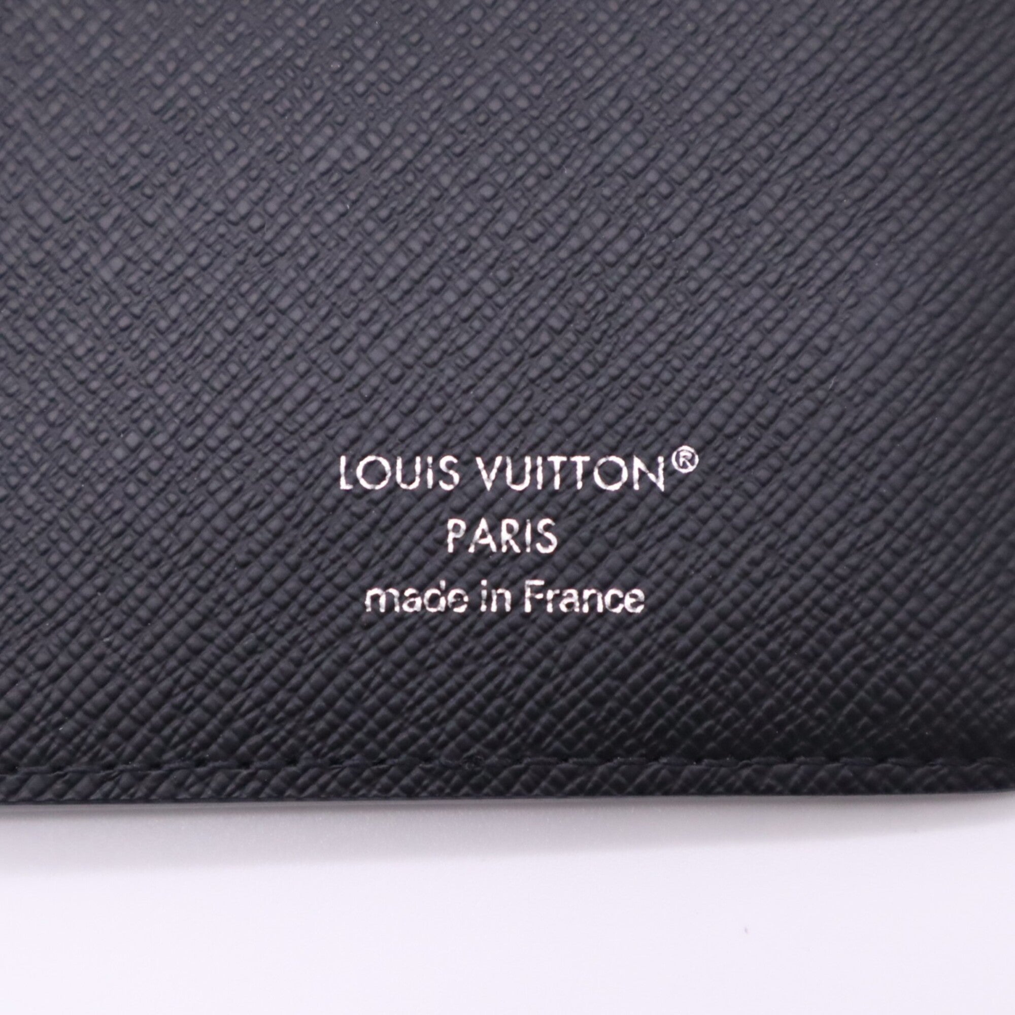 Louis Vuitton Damier Graphite Black Damier Graphite Gray Damier Graphite Leather Long Wallet (Bi-Fold) (Pre-Owned)