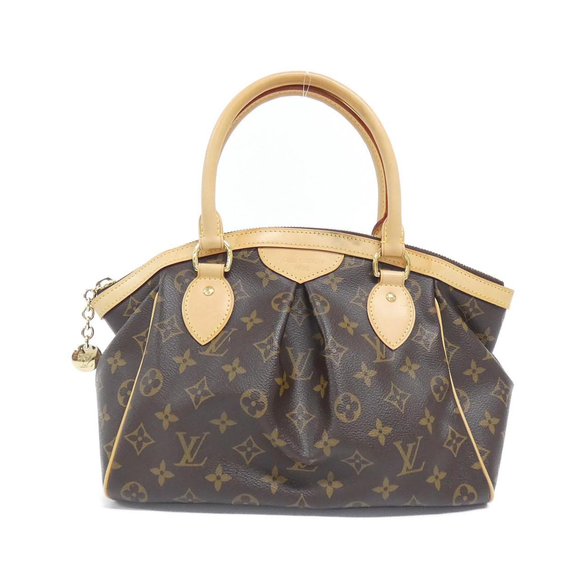 Louis Vuitton Brown Coated Canvas Handbag (Pre-Owned)
