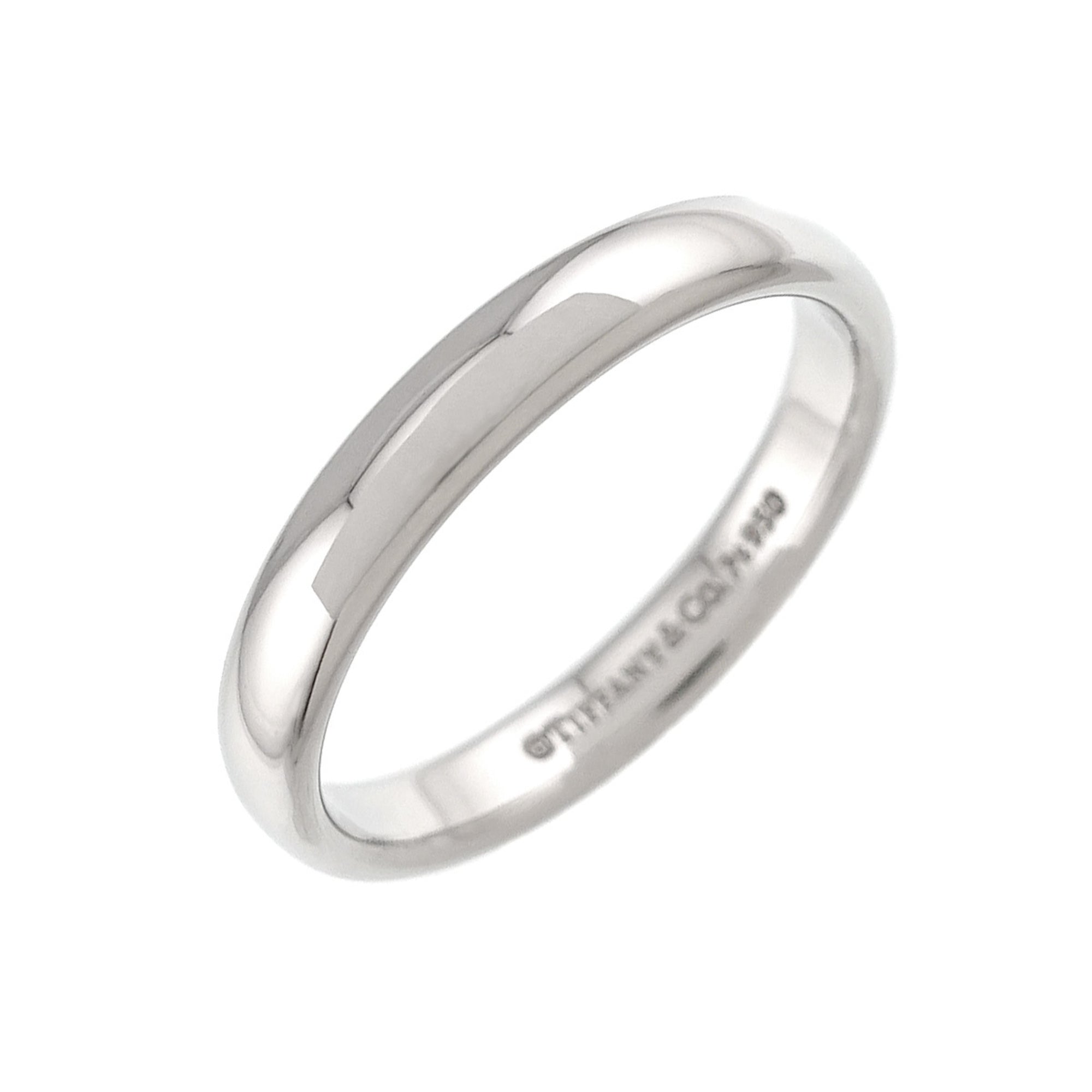Tiffany Platinum 950 Band Ring (Pre-Owned)