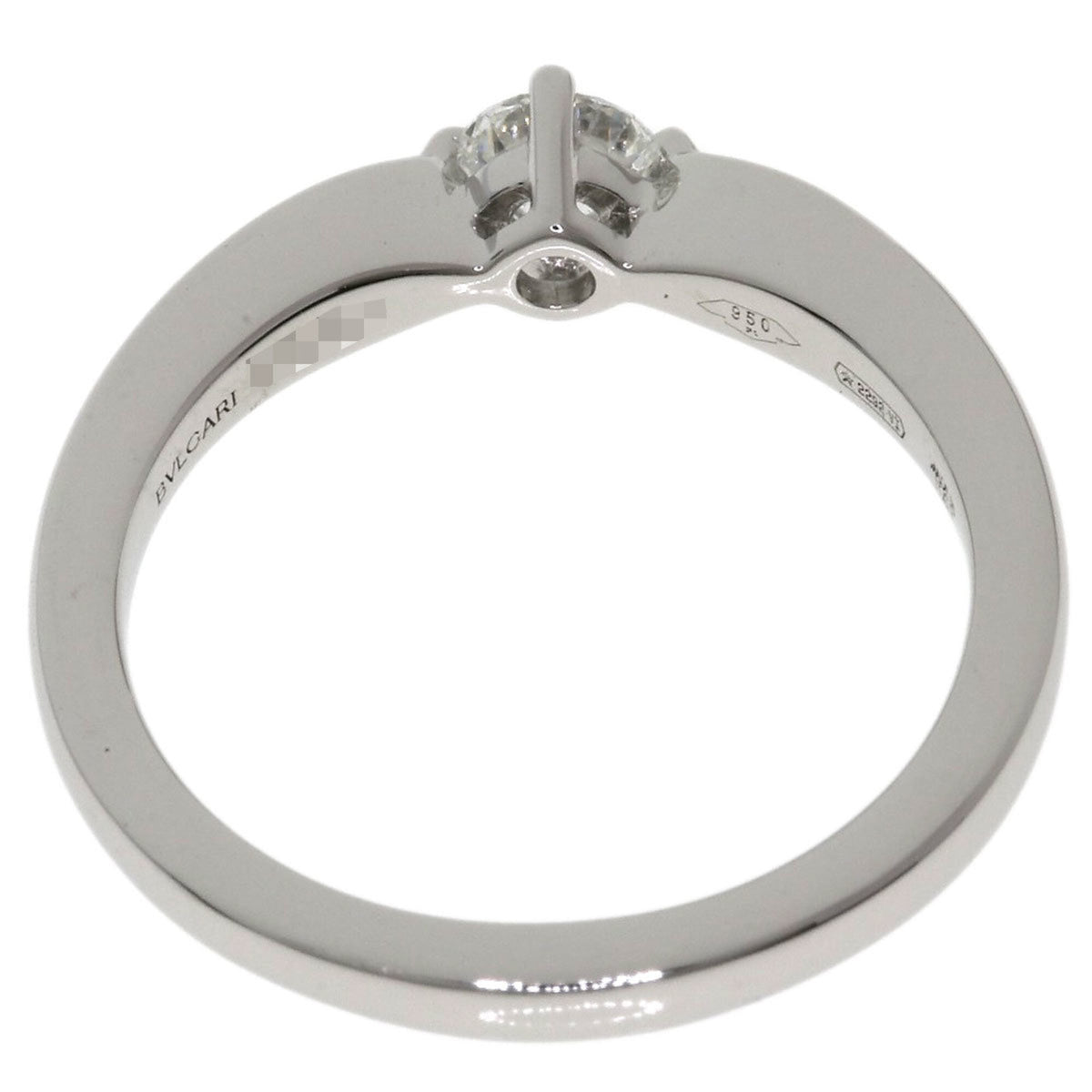 Bvlgari Platinum 950 Band Ring (Pre-Owned)