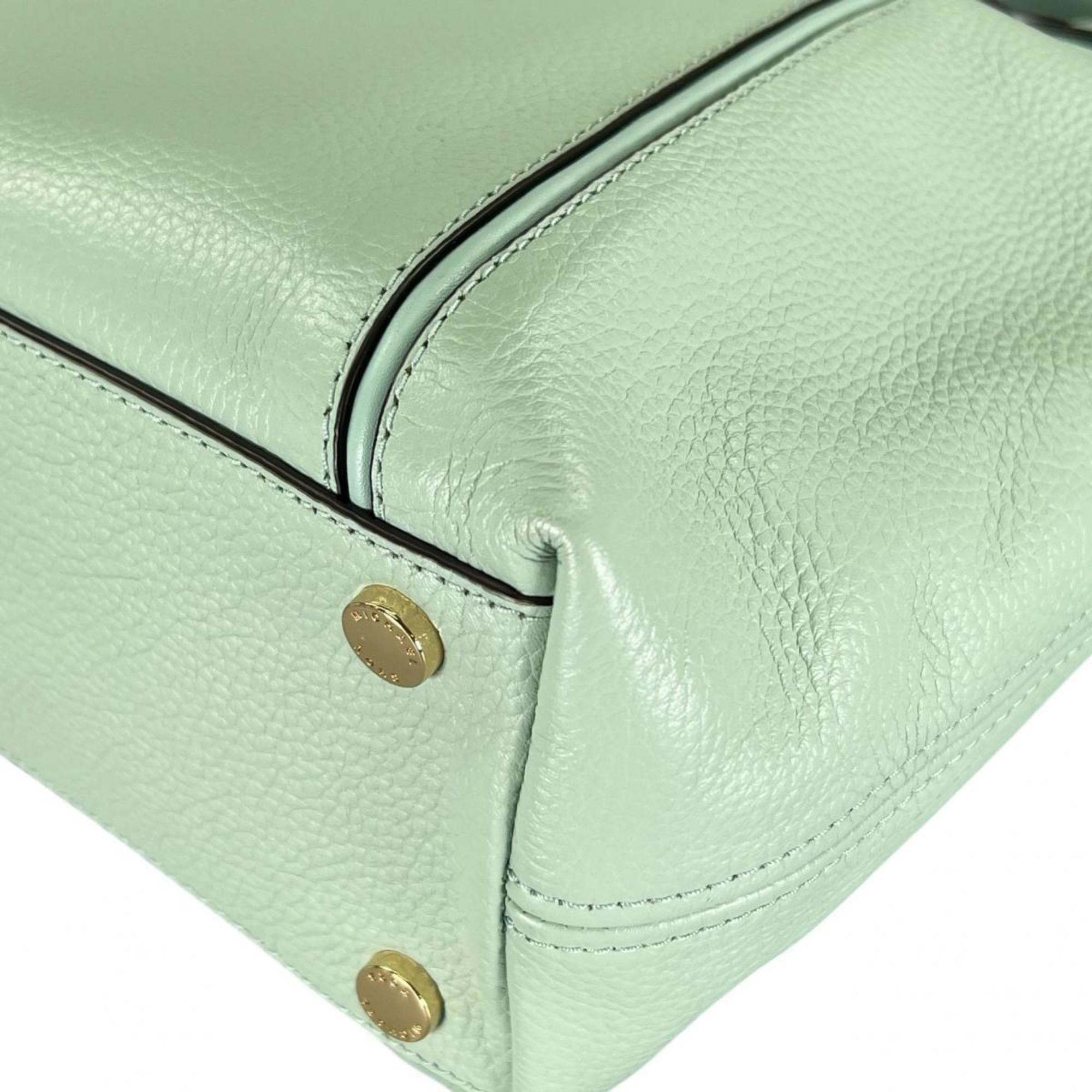 Michael Kors Light Green Handbag Shoulder Bag (Pre-Owned)