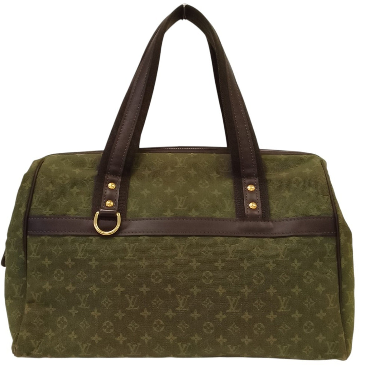 Louis Vuitton Brown Khaki Boston Bag (Pre-Owned)