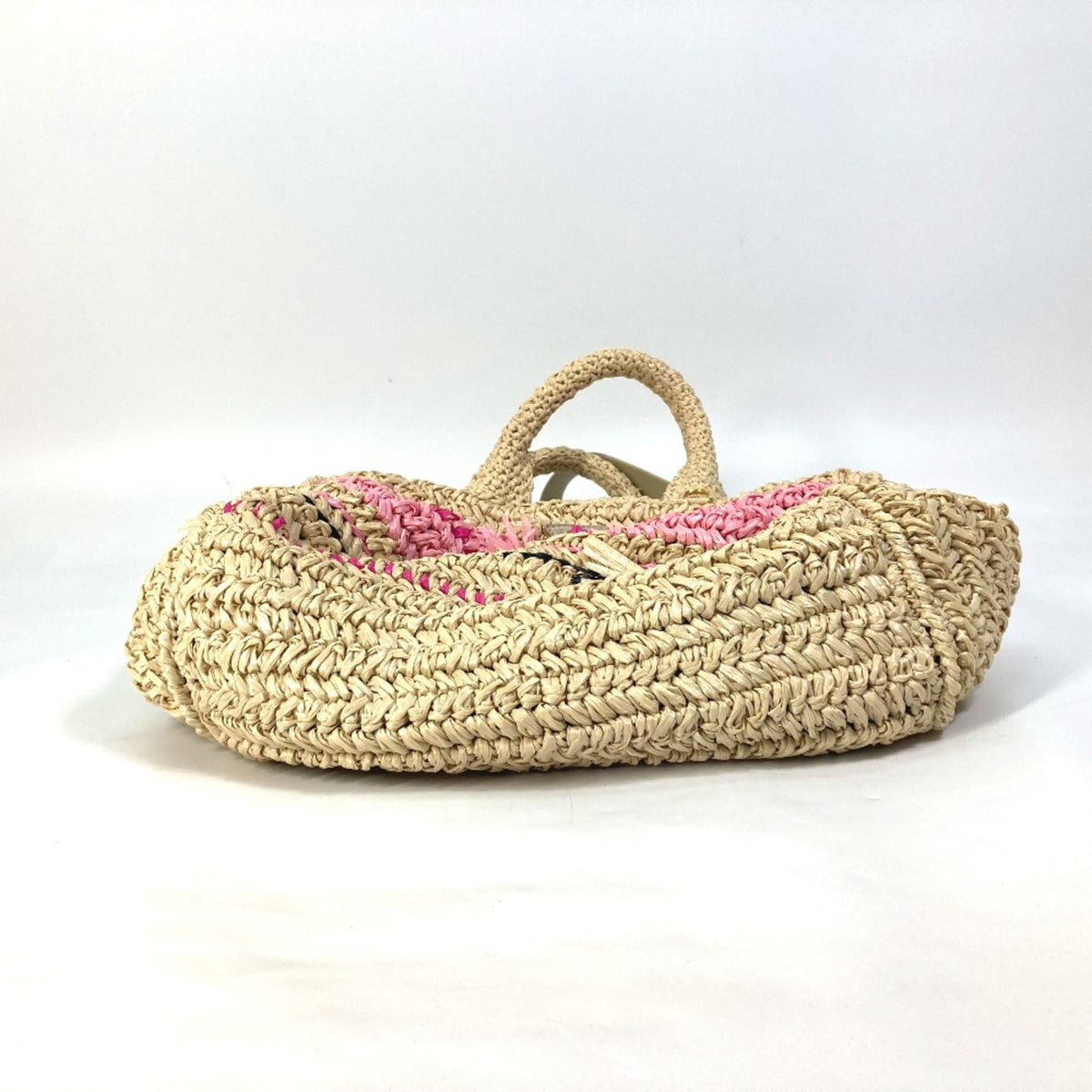 Prada Beige Cloth Handbag (Pre-Owned)
