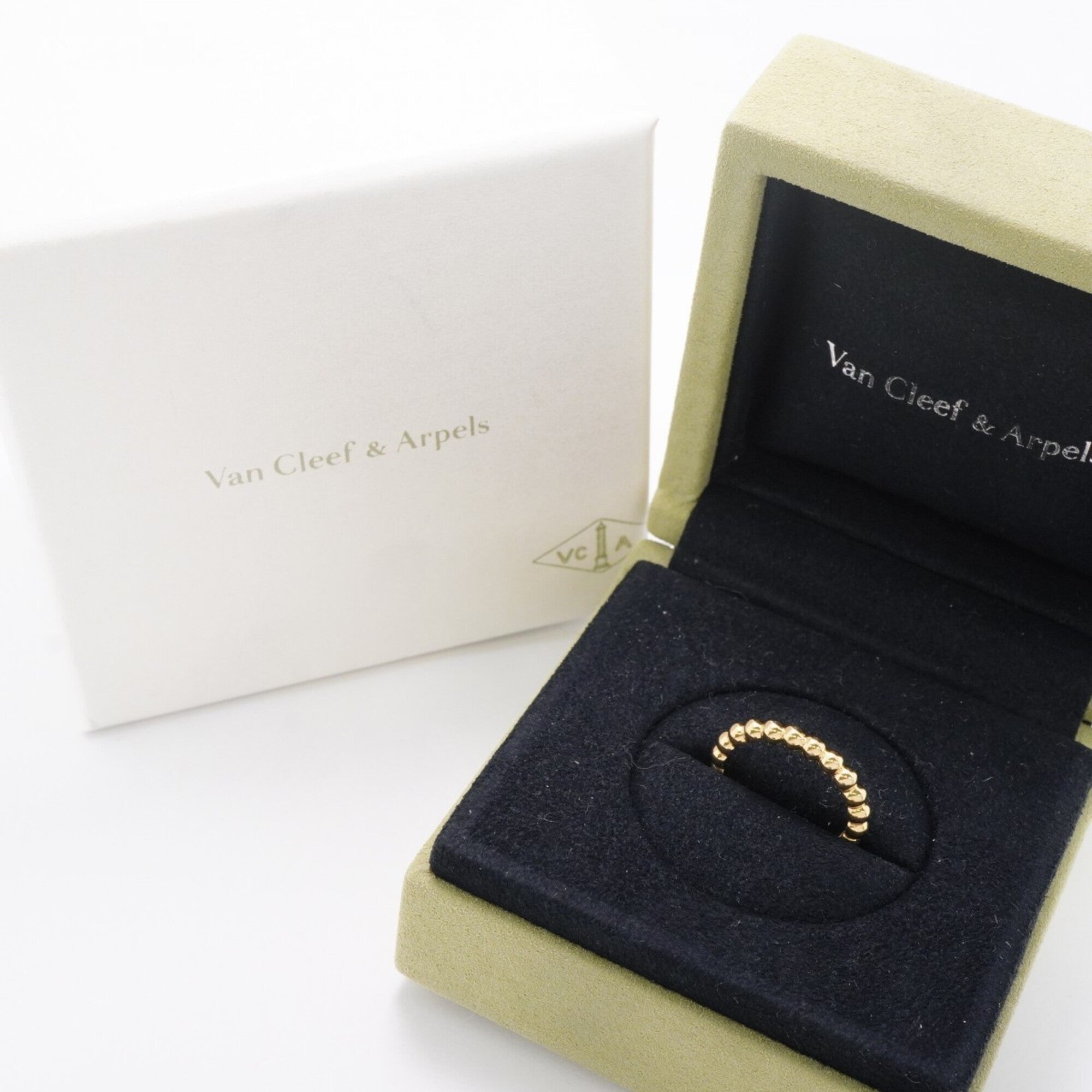 Van Cleef & Arpels Yellow Gold (18K) Band Ring (Pre-Owned)