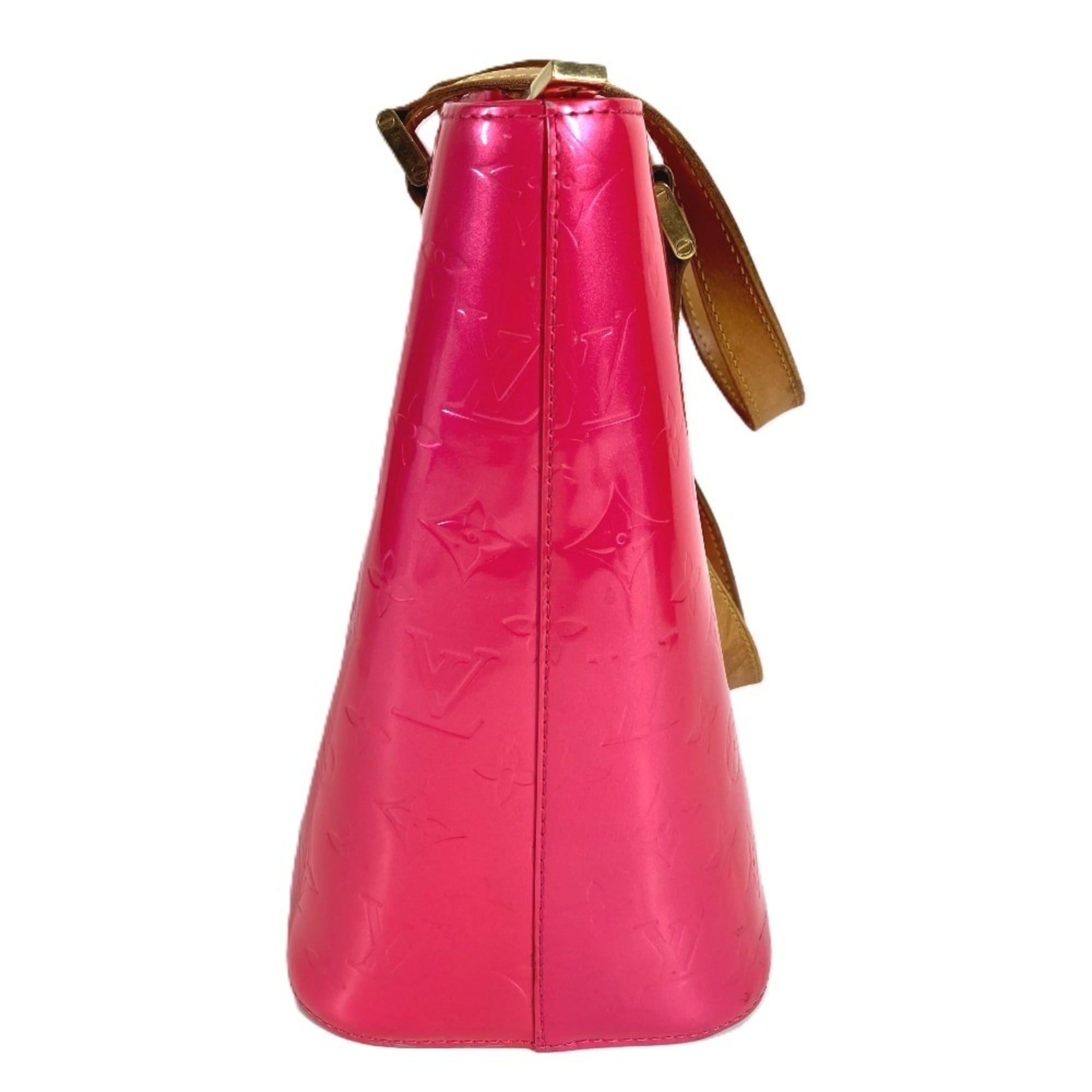 Louis Vuitton Fuchsia Pink Galle Pink Monogram Vernis Handbag Shoulder Bag Tote Bag (Pre-Owned)