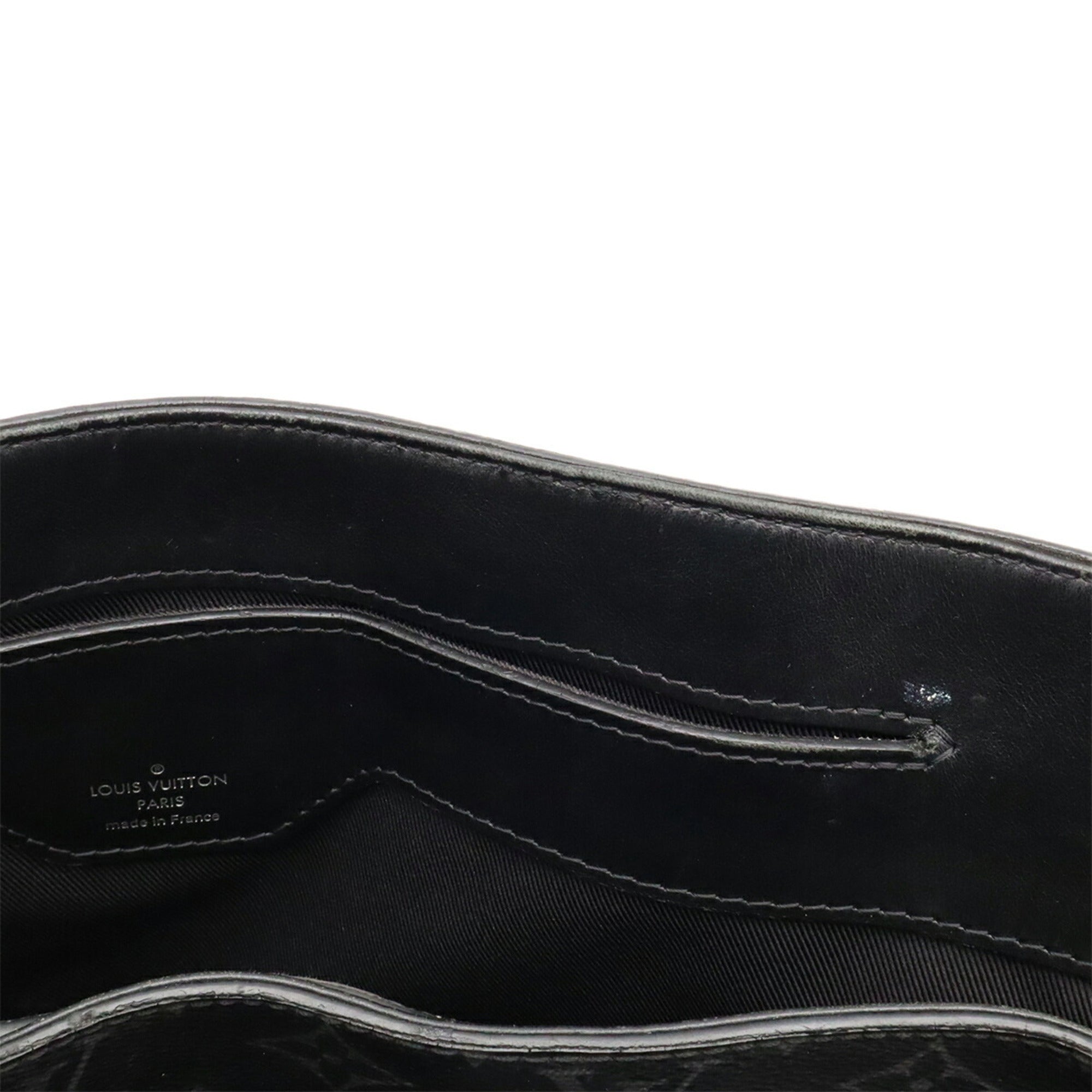 Louis Vuitton Black Gray Monogram Eclipse Handbag Pouch Tote Bag (Pre-Owned)