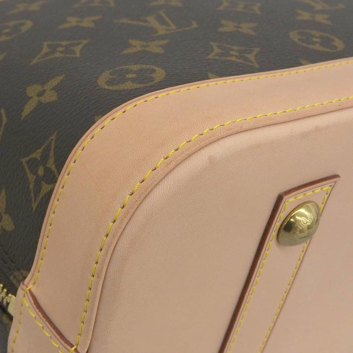 Louis Vuitton Monogram Pvc Leather Handbag (Pre-Owned)