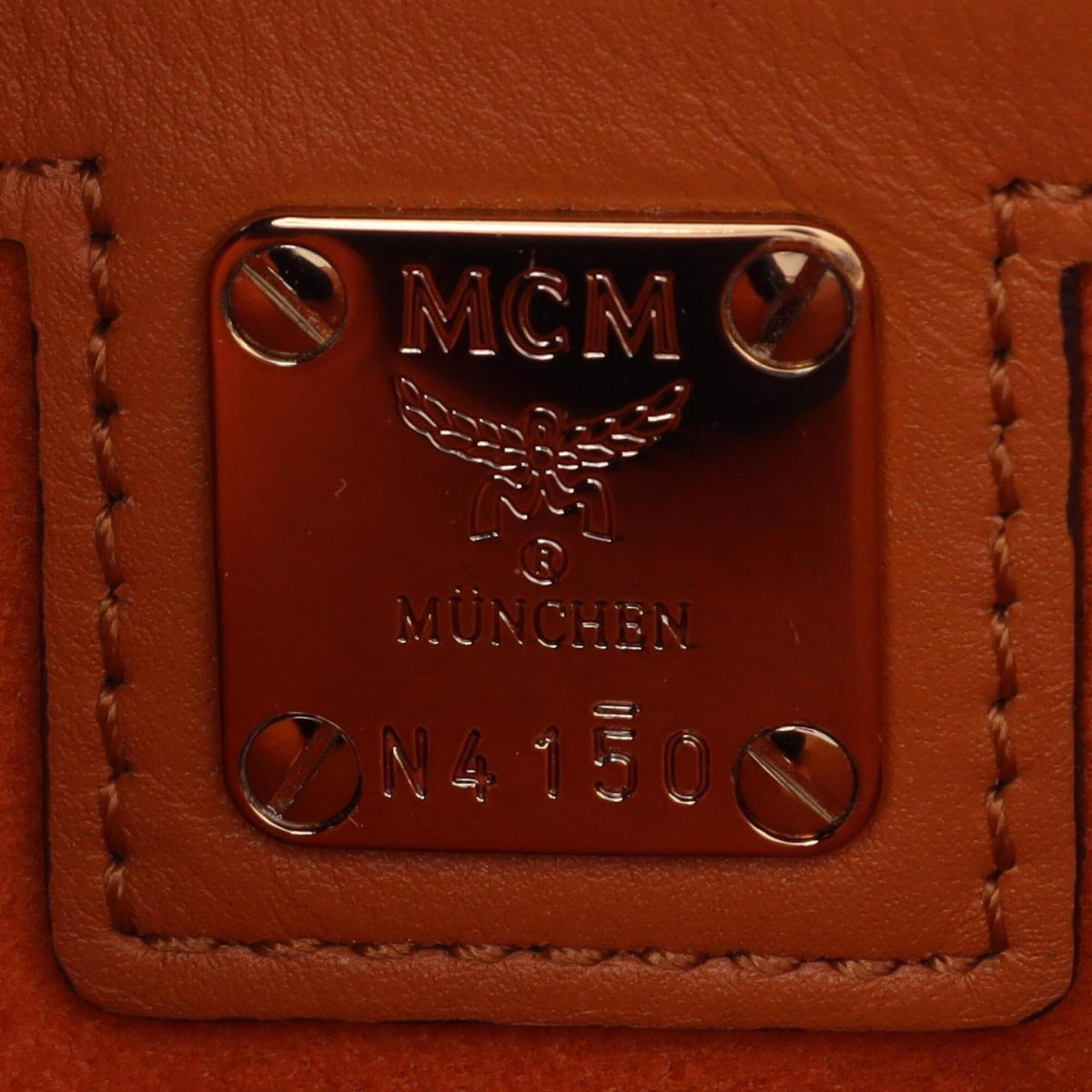 Mcm Brown Coated Canvas Leather Handbag Shoulder Bag (Pre-Owned)