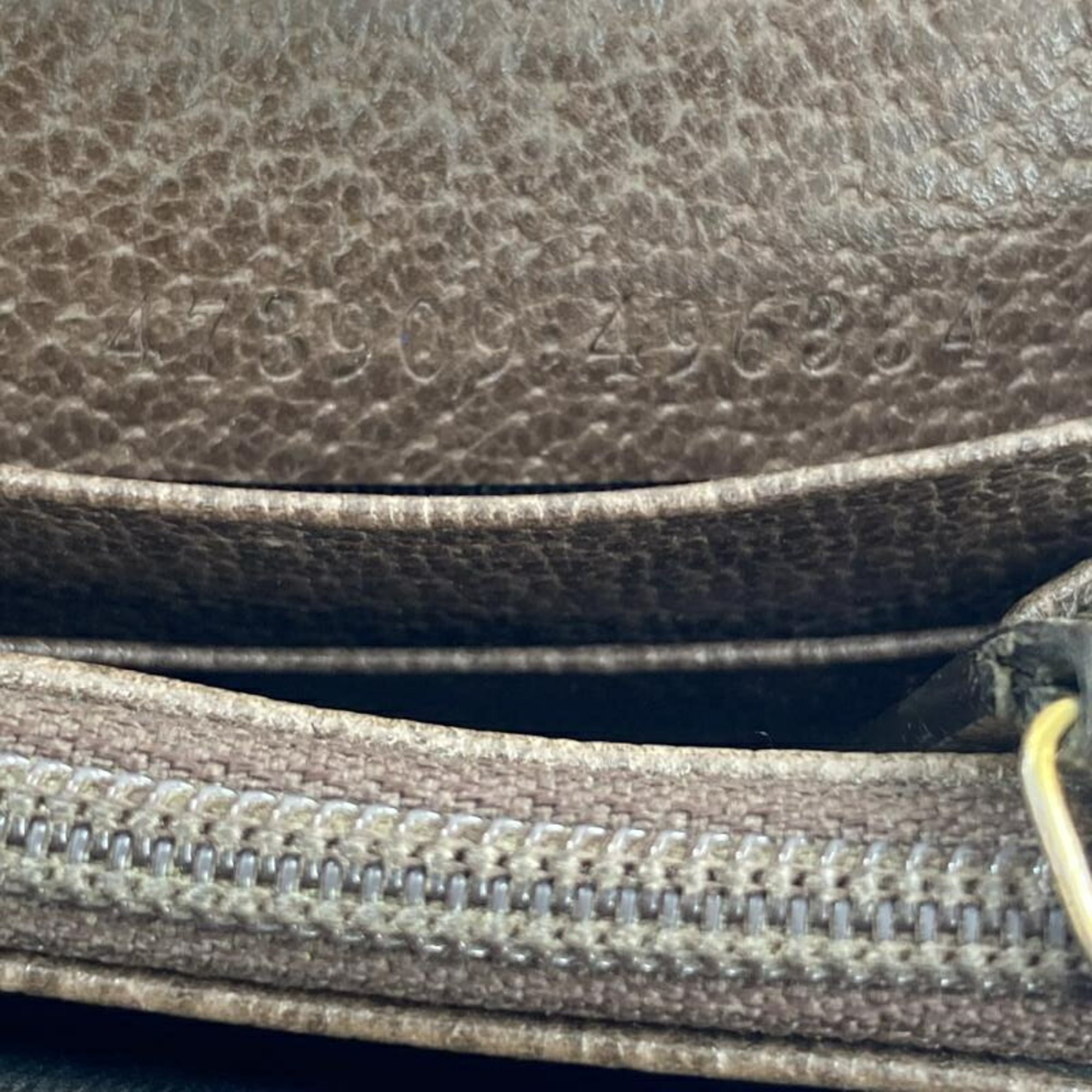 Gucci Brown Gg Supreme Long Wallet (Bi-Fold) (Pre-Owned)