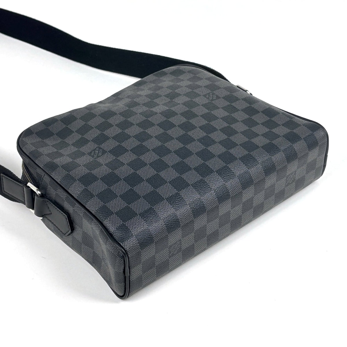 Louis Vuitton Damier Graphite Black Noir Damier Graphite Messenger Bag Shoulder Bag (Pre-Owned)