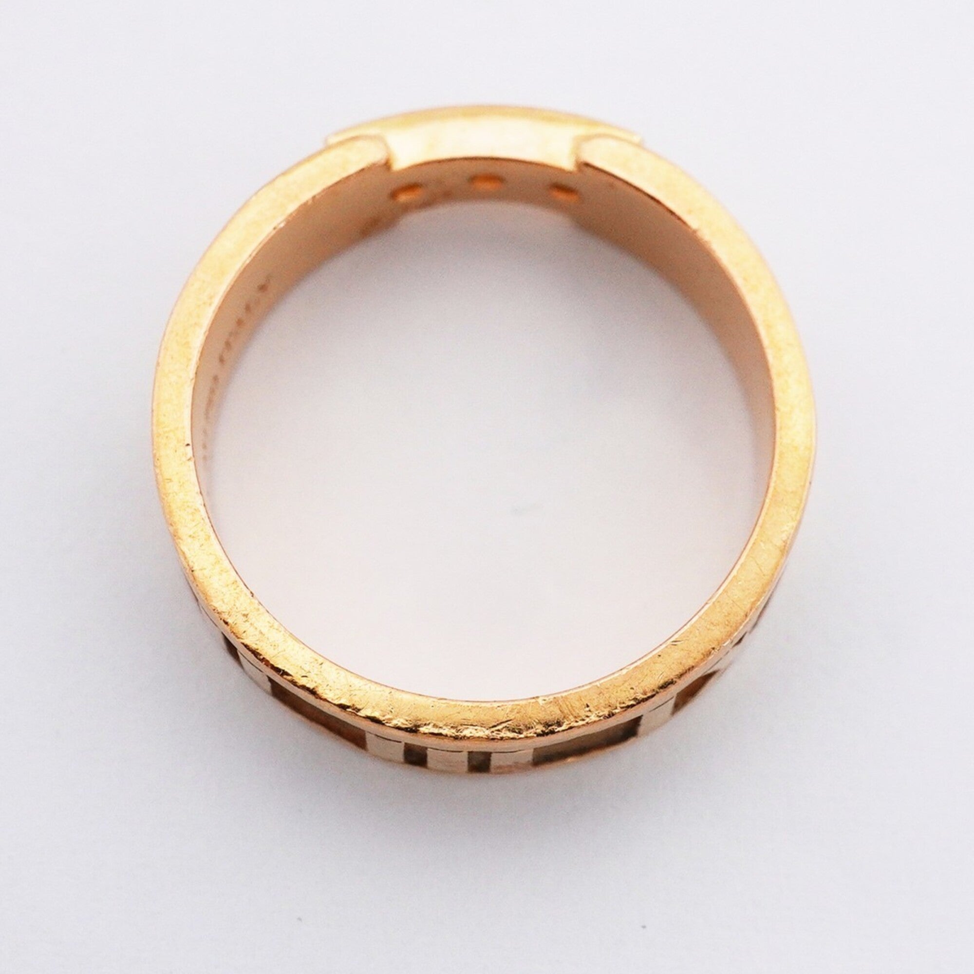Tiffany Pink Gold (18K) Band Ring (Pre-Owned)