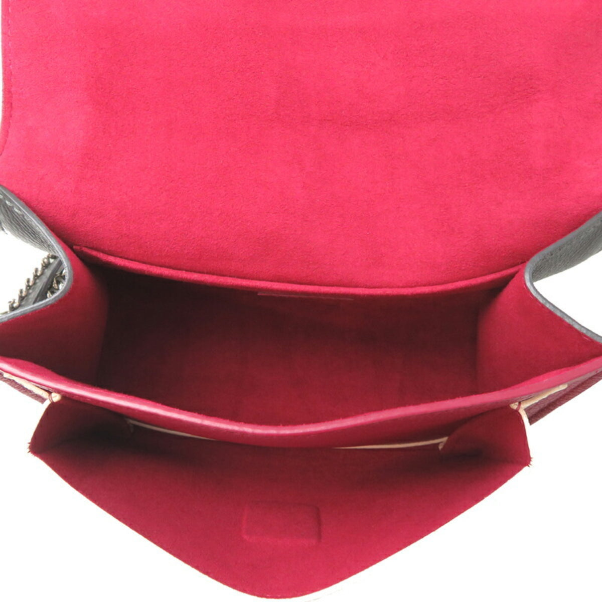 Louis Vuitton Bordeaux Ivory Leather Shoulder Bag (Pre-Owned)