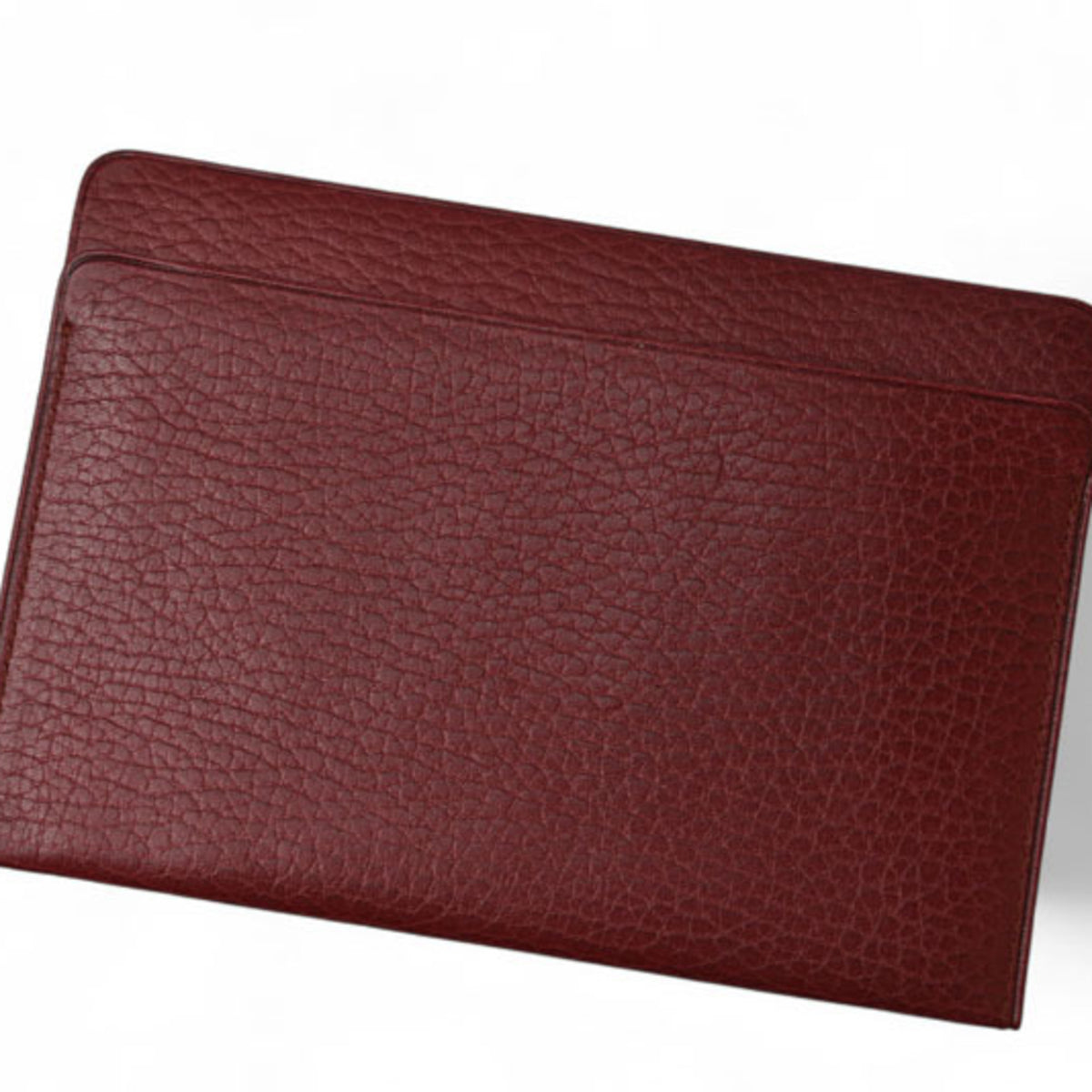 Cartier Bordeaux Leather Pouch (Pre-Owned)