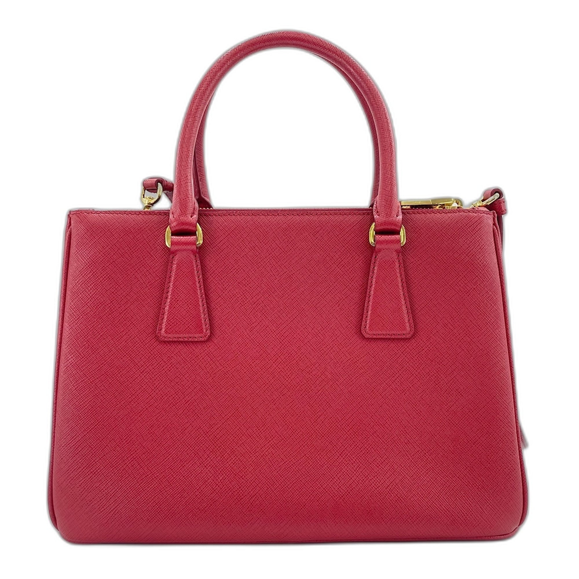 Prada Red Color Handbag Shoulder Bag (Pre-Owned)