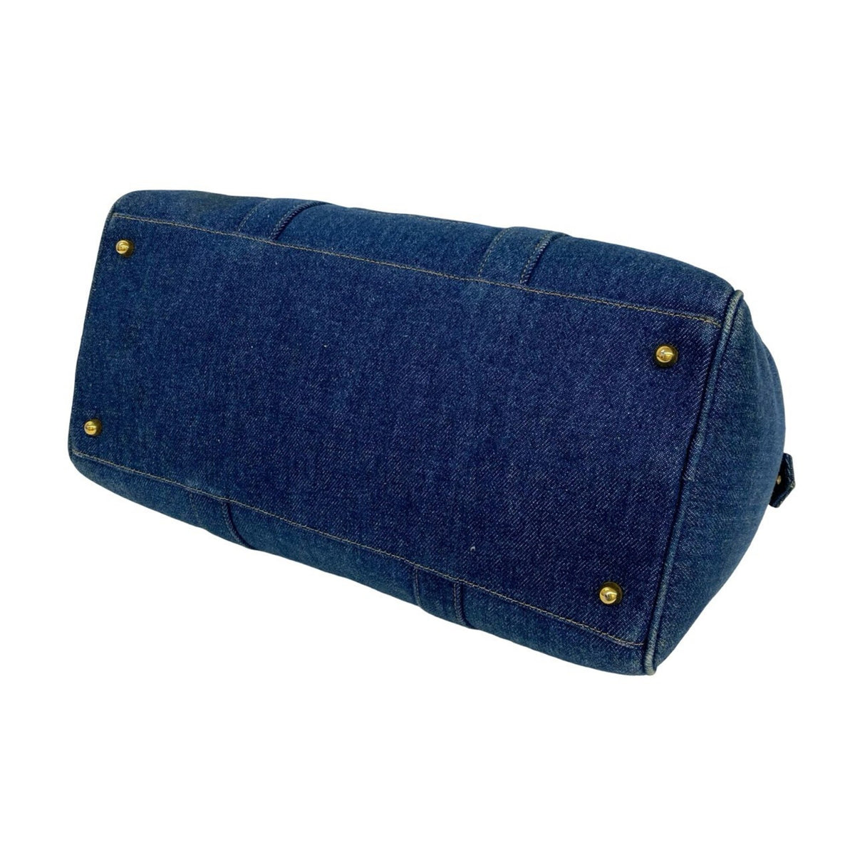 Chanel Denim Blue Denim Handbag Shoulder Bag (Pre-Owned)